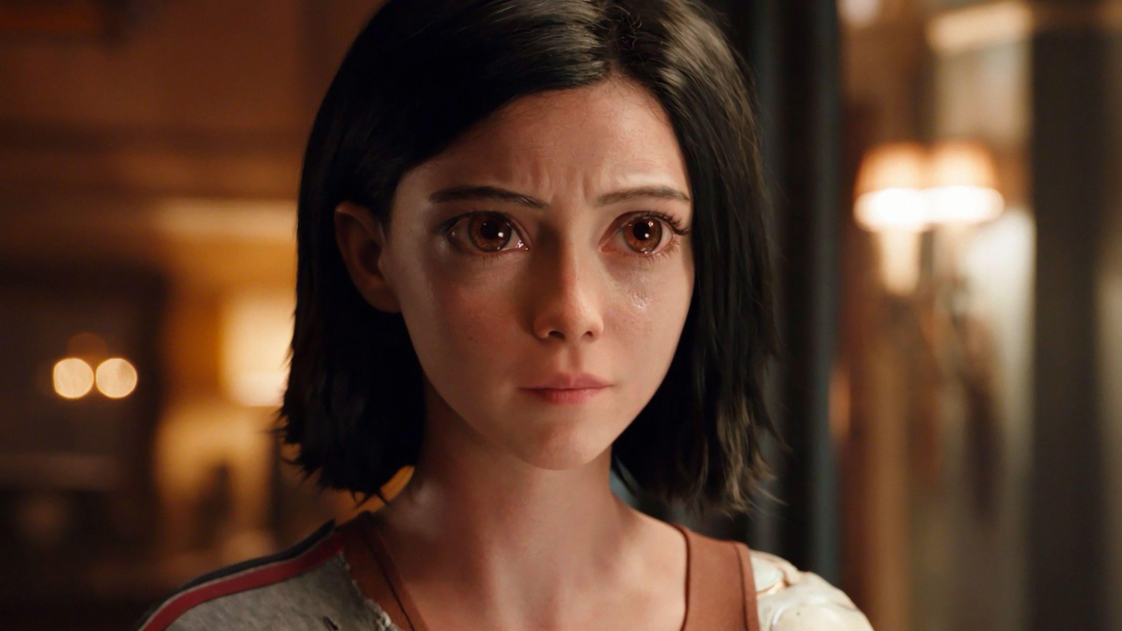 Alita: Battle Angel, HD, Film, Cyborg, Sci-Fi, 3840x2160 4K Desktop