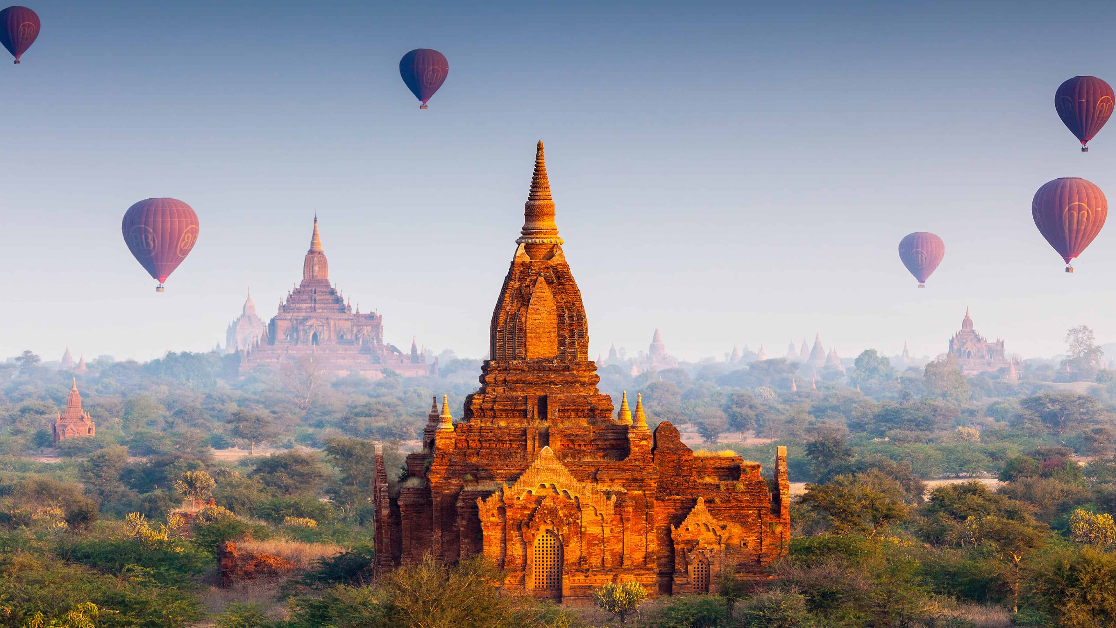 Bagan, Myanmar, Reisen, Hintergrund, Bild, 3840x2160 4K Desktop