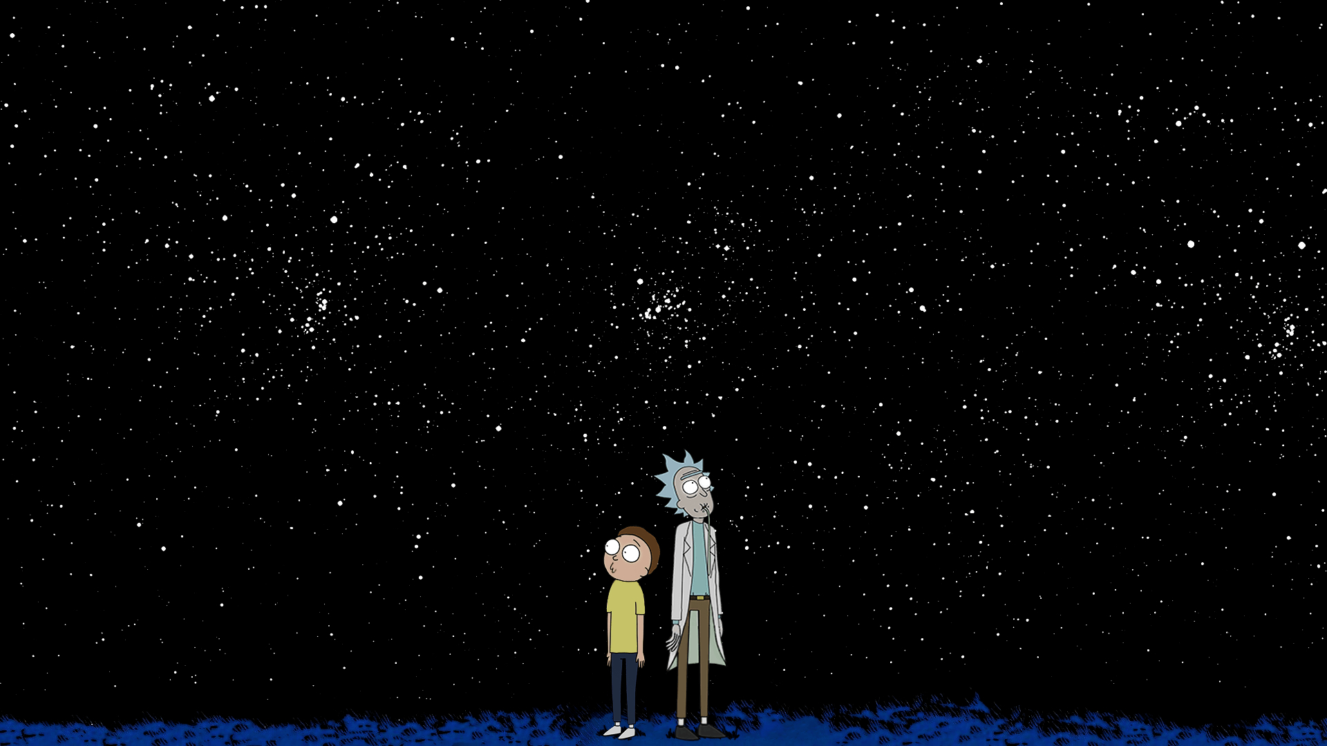 Rick and Morty, Cartoon, Abbildung, Sci-Fi, Humor, 1920x1080 Full HD Desktop