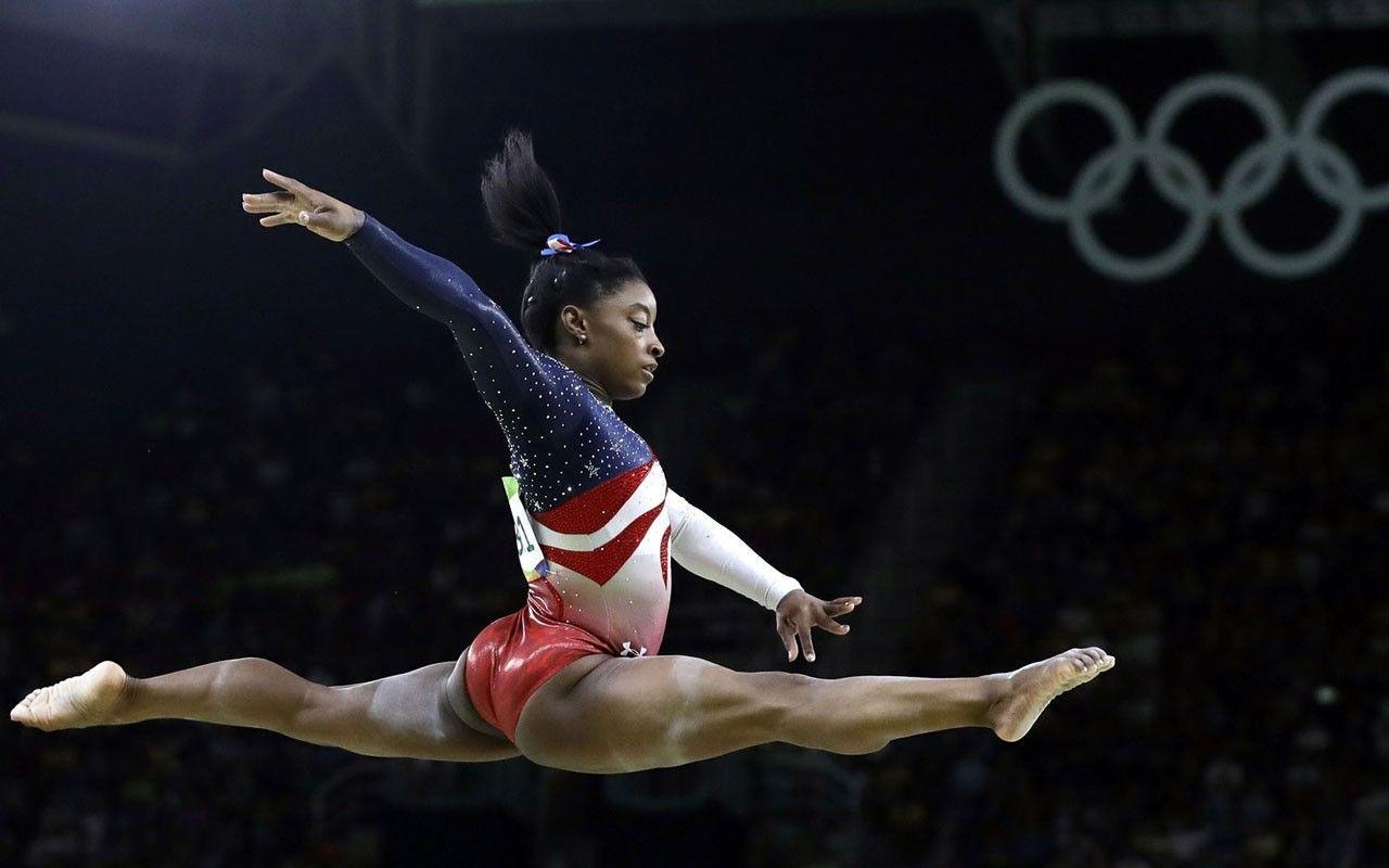 Simone Biles, Sport, Wallpaper, Turnen, Champion, 1280x800 HD Desktop