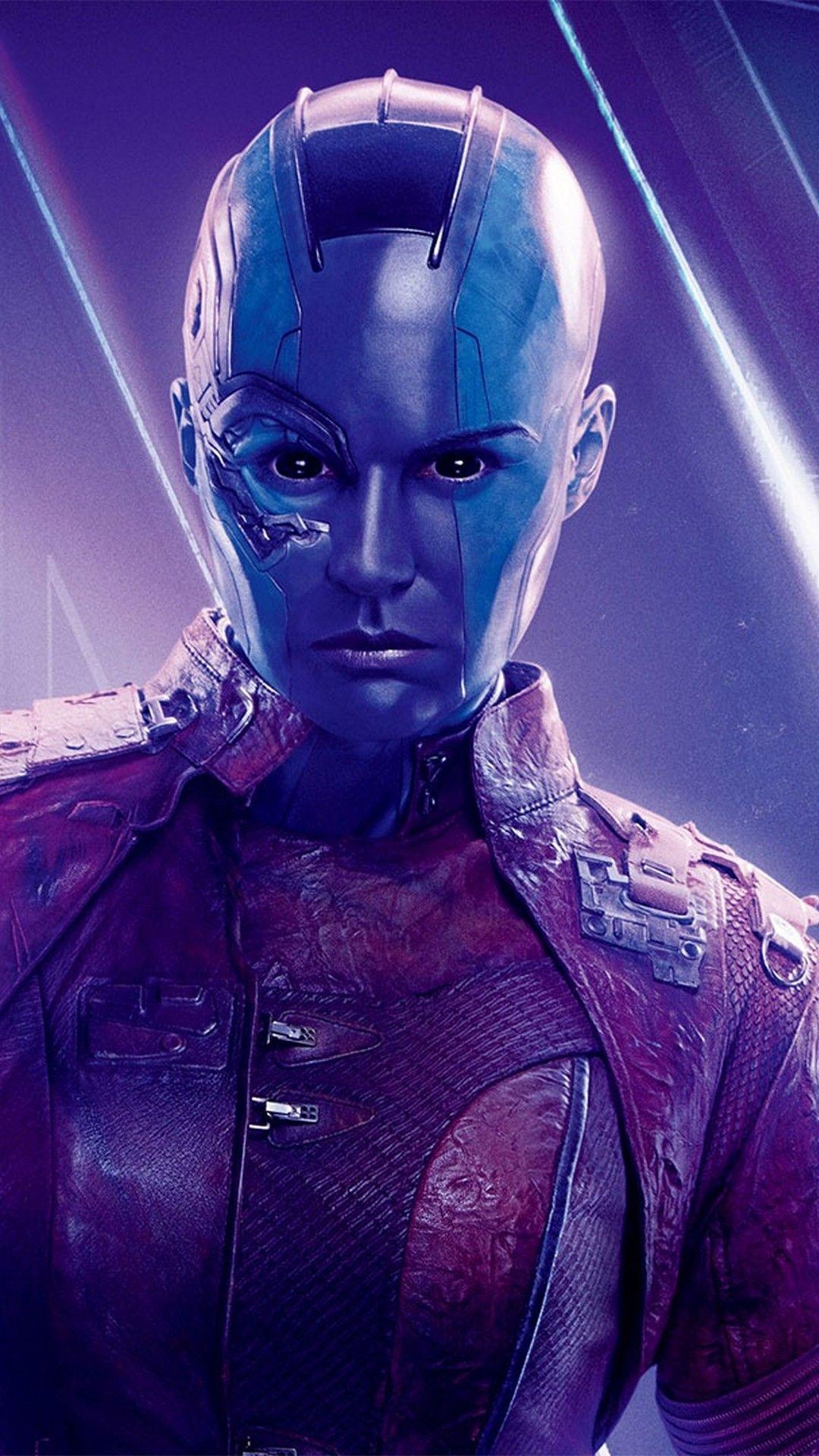 Nebula Marvel, Avengers Endgame, Film, Poster, Hintergrund, 1080x1920 Full HD Handy