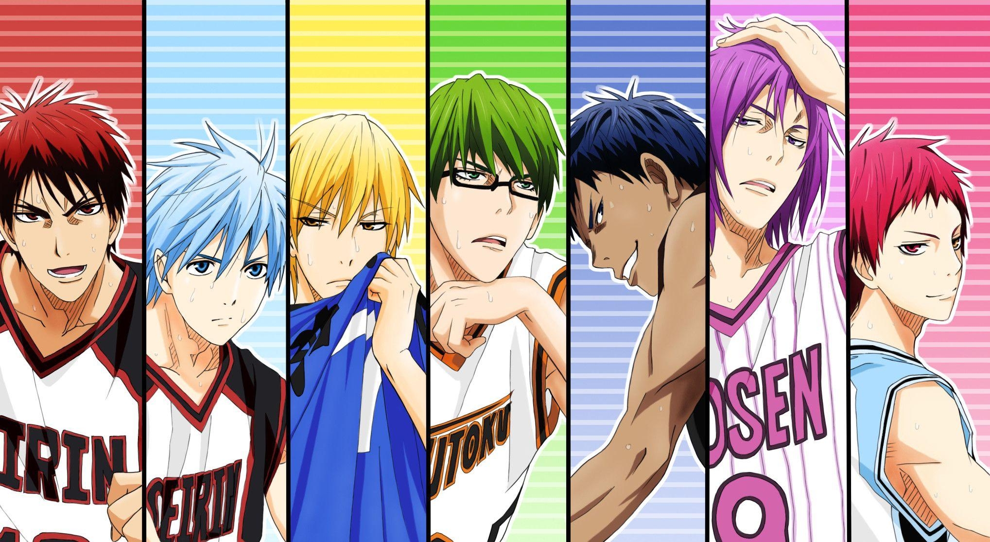 Kuroko no Basuke, Anime, Basketball, Japan, HD, 2040x1120 HD Desktop