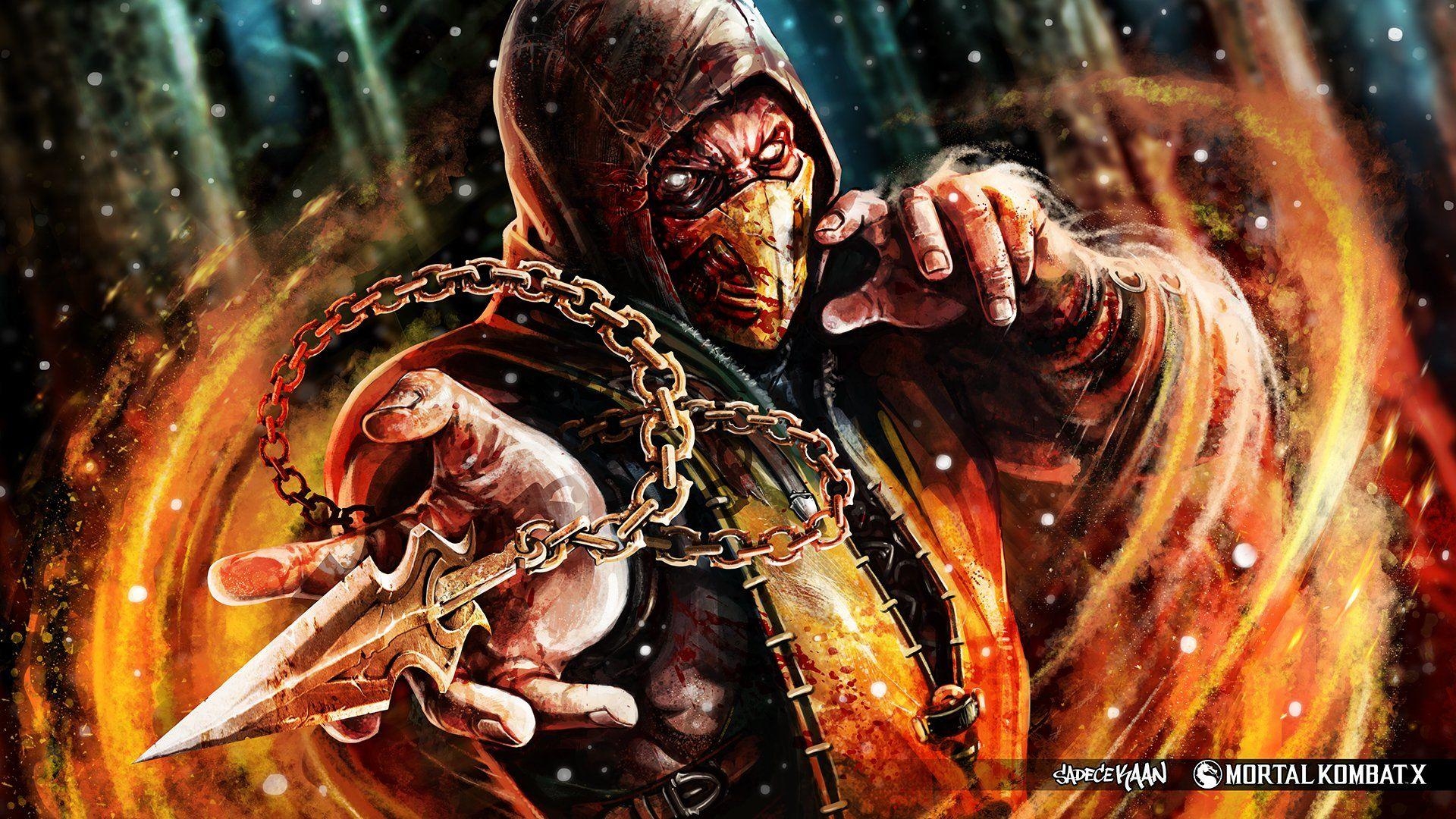 Goro, Mortal Kombat X, HD, Hintergrund, Film, 1920x1080 Full HD Desktop