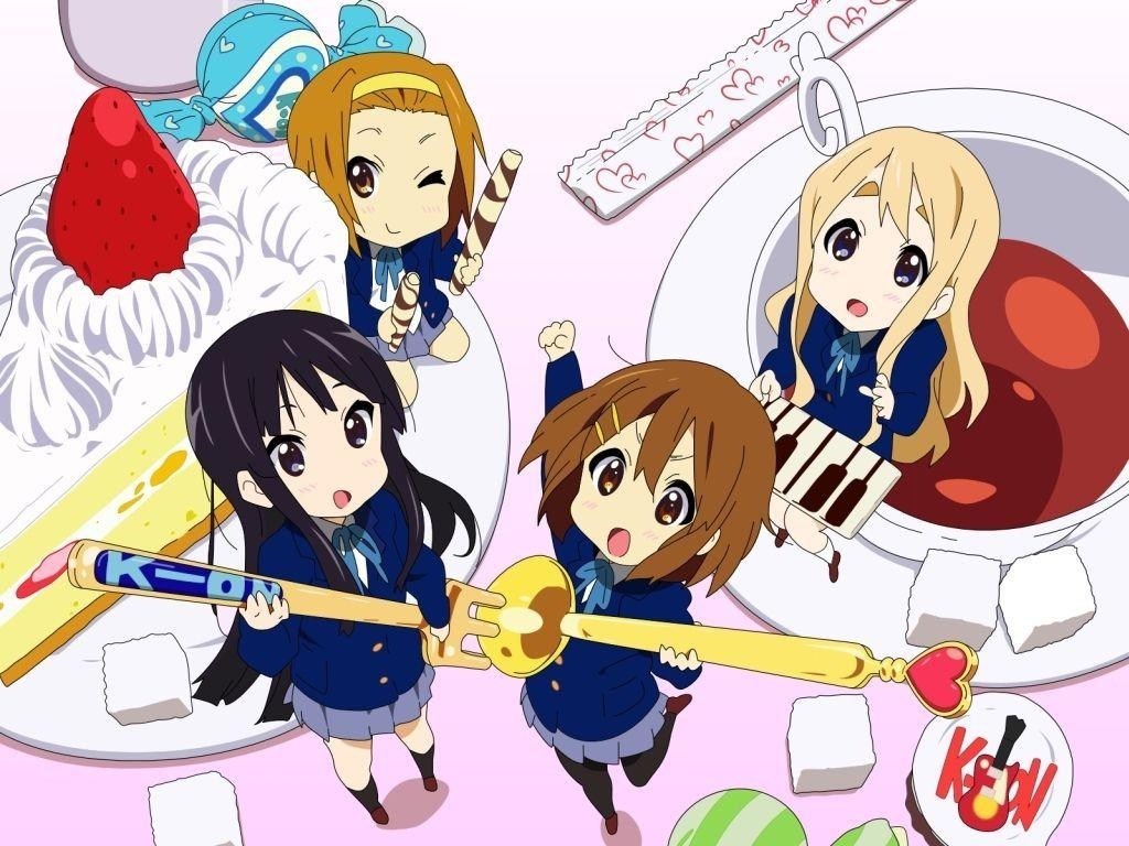 K-ON!, Anime, Chibi, Kawaii, Google, 1030x770 HD Desktop