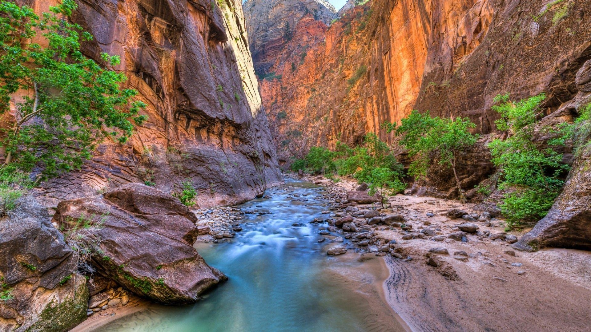 Zion Nationalpark, Desktop, Natur, USA, Landschaft, 1920x1080 Full HD Desktop