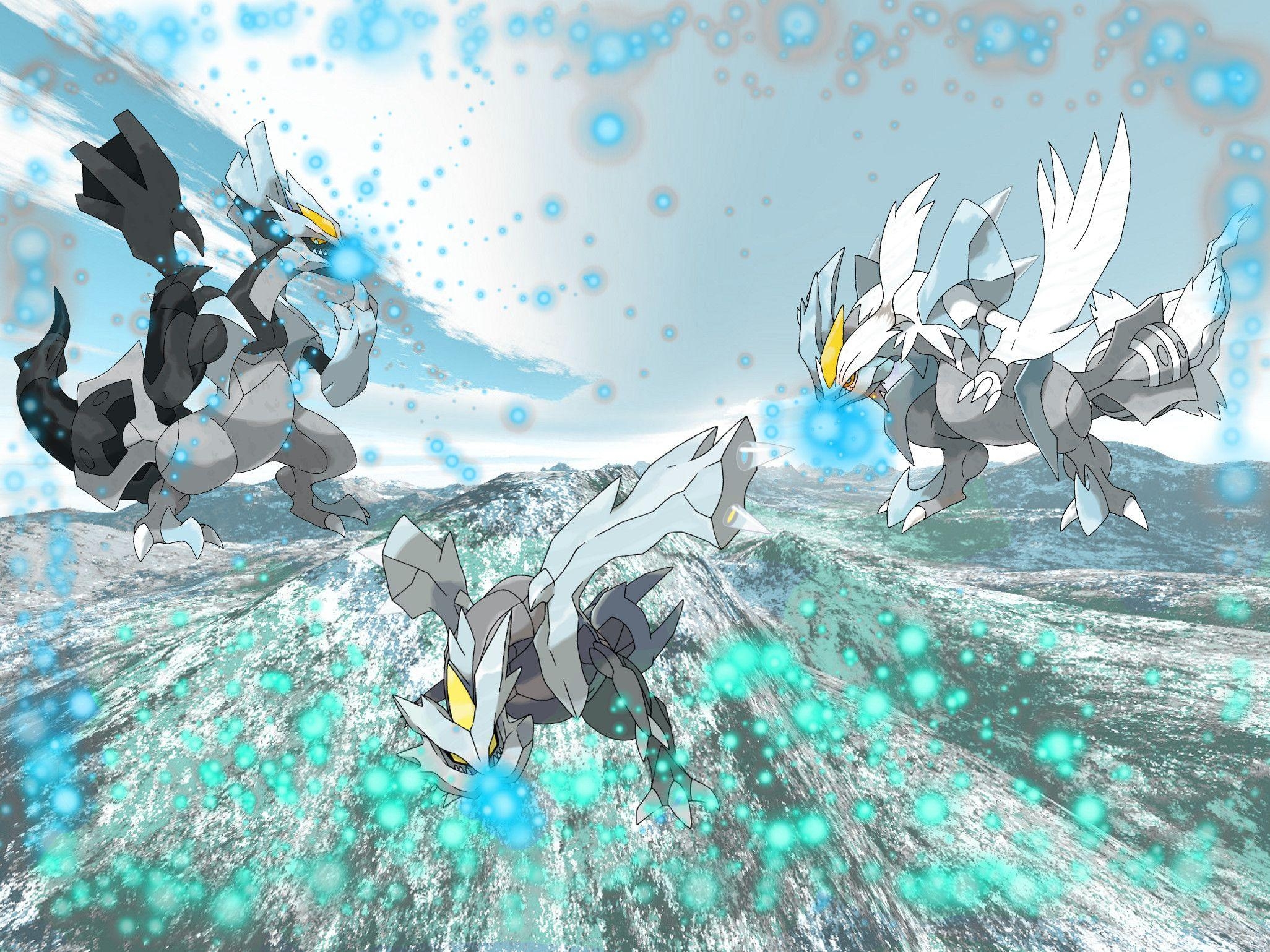 Kyurem Anime, Pokémon, Drachentyp, Eis, 2060x1540 HD Desktop