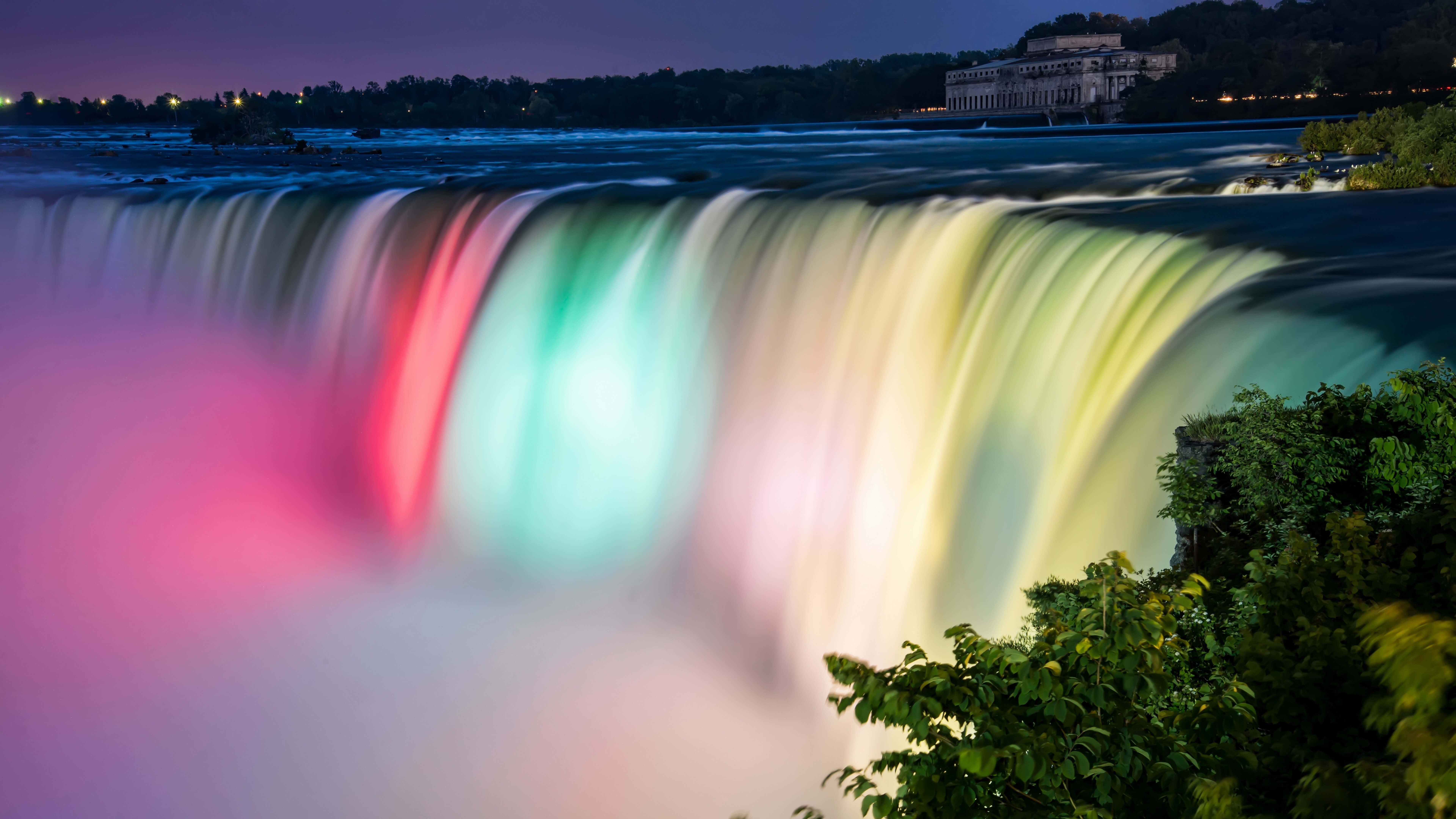 Niagarafälle, Bunt, 8K, HD, 4K, 7680x4320 4K Desktop