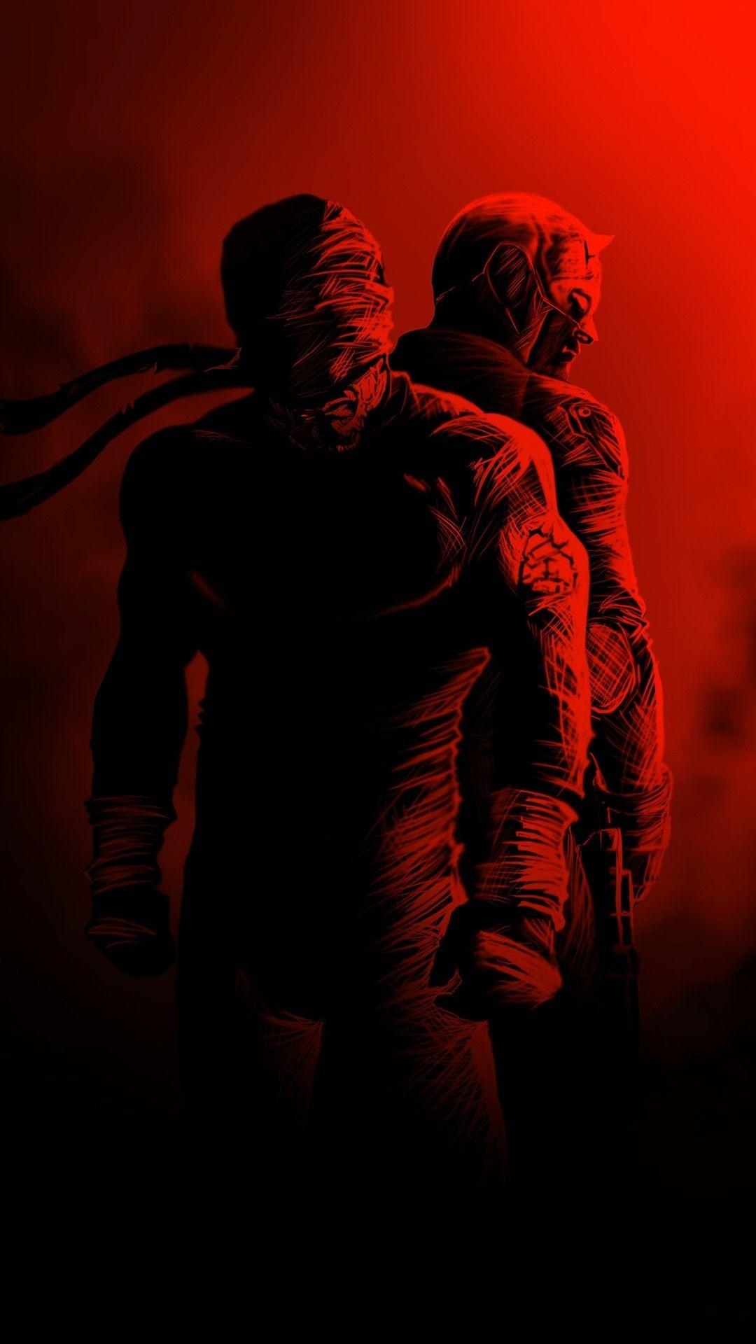 Daredevil, AMOLED, Android, Netflix, Wallpaper, 1080x1920 Full HD Handy