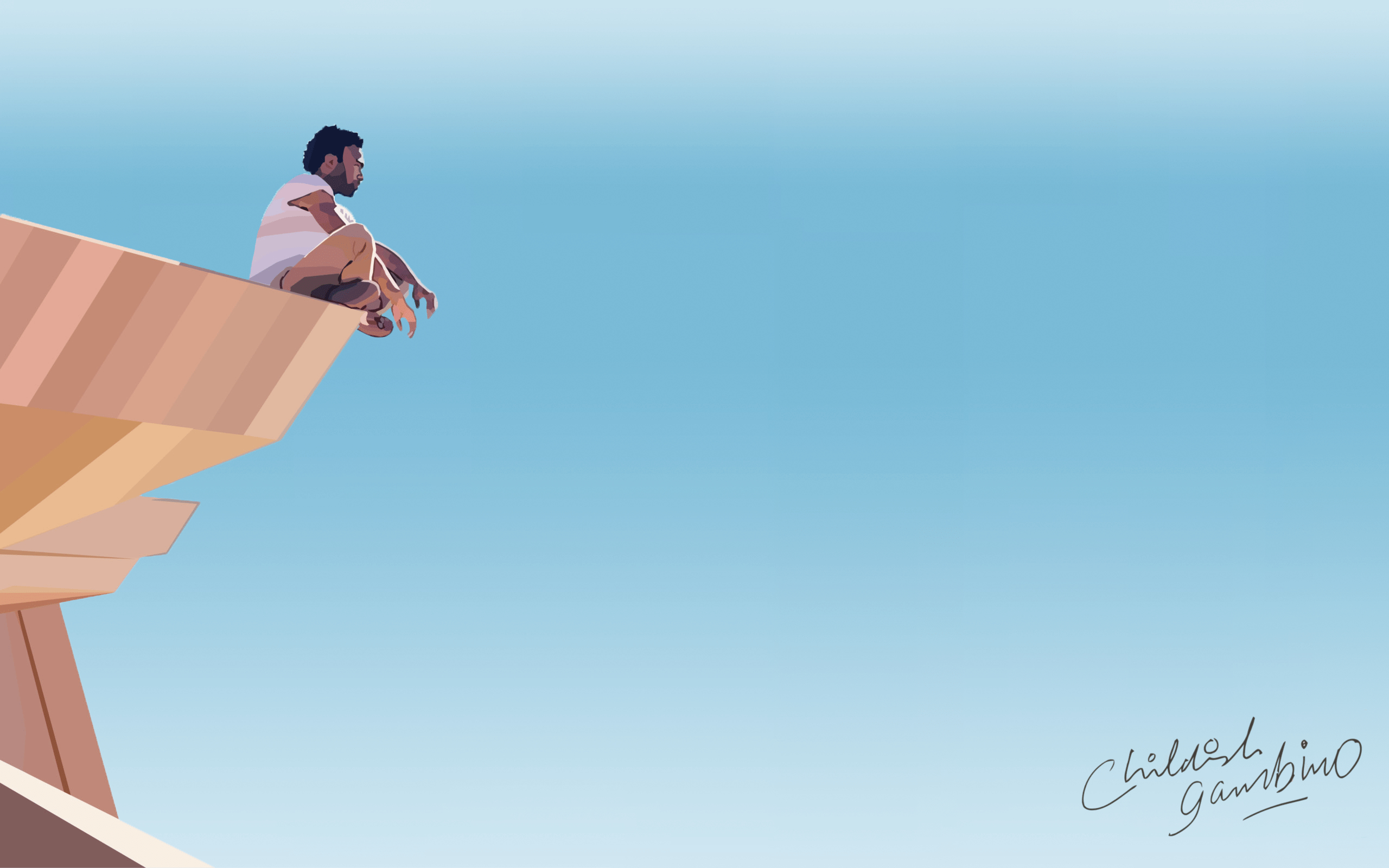 Donald Glover, Mobil, Hintergrund, Kreativ, Design, 2560x1600 HD Desktop