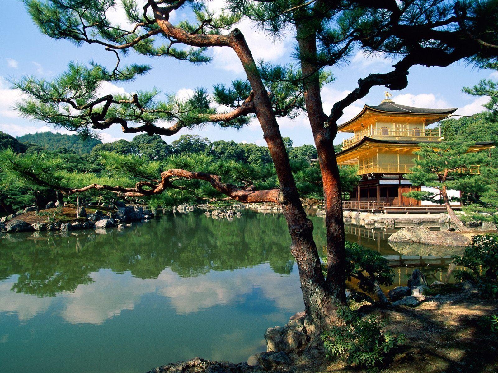 Kinkaku-ji Tempel, Kyoto, Japan, Wallpaper, Welt, 1600x1200 HD Desktop