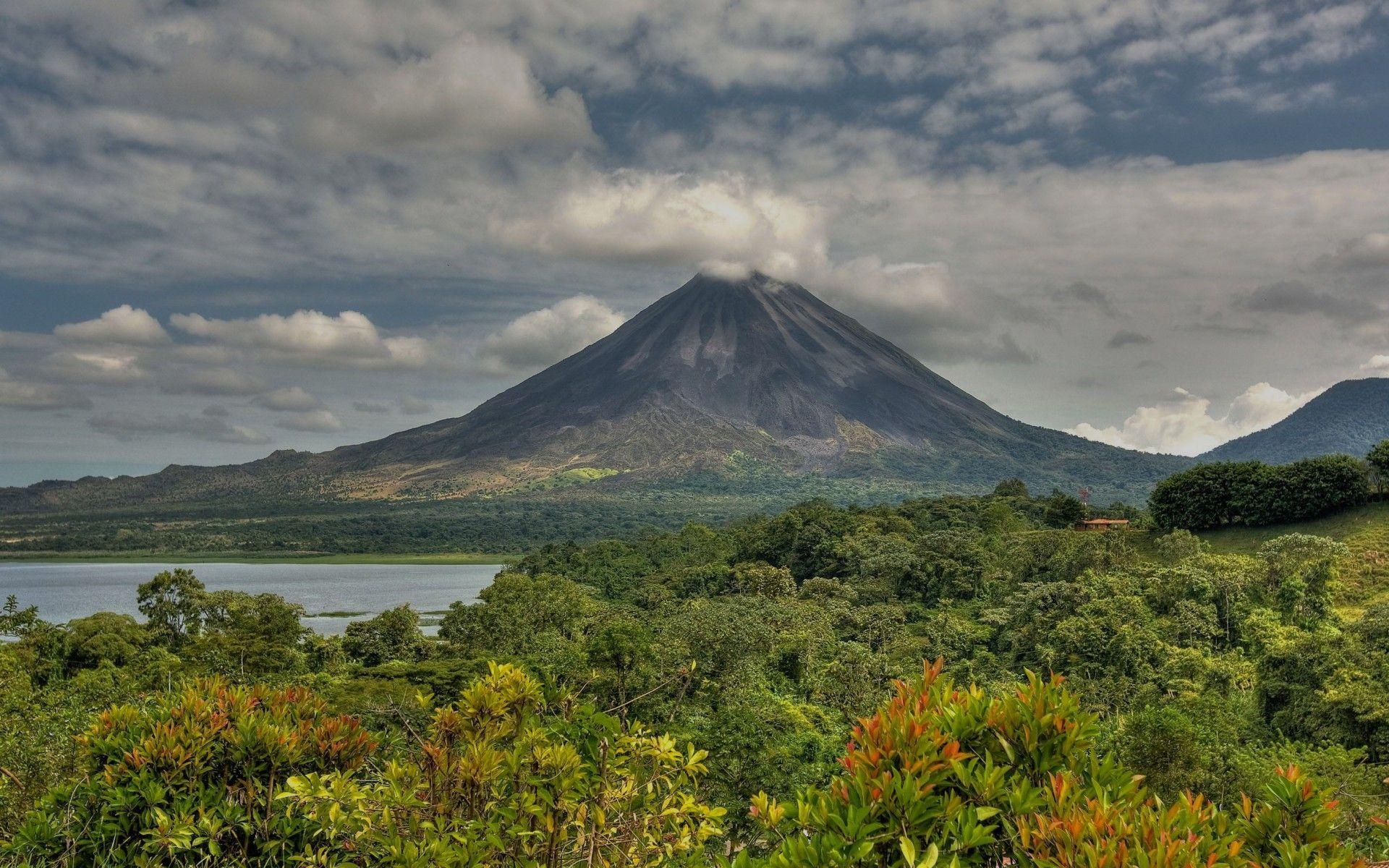 Costa Rica, Vulkan, Himmel, Reise, Natur, 1920x1200 HD Desktop