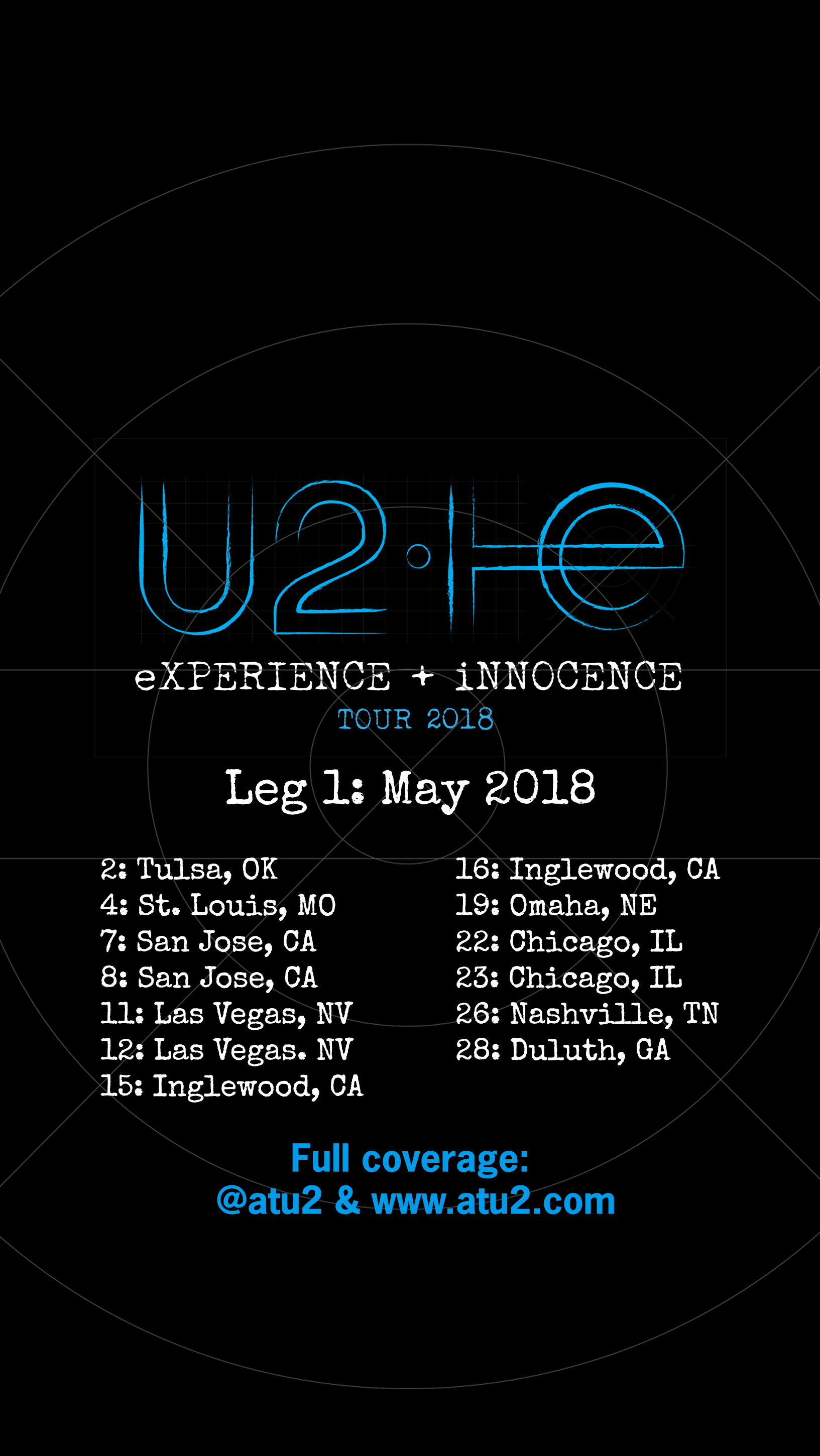 U2, EITour, Kostenlos, Smartphone, Rock, 1640x2900 HD Handy