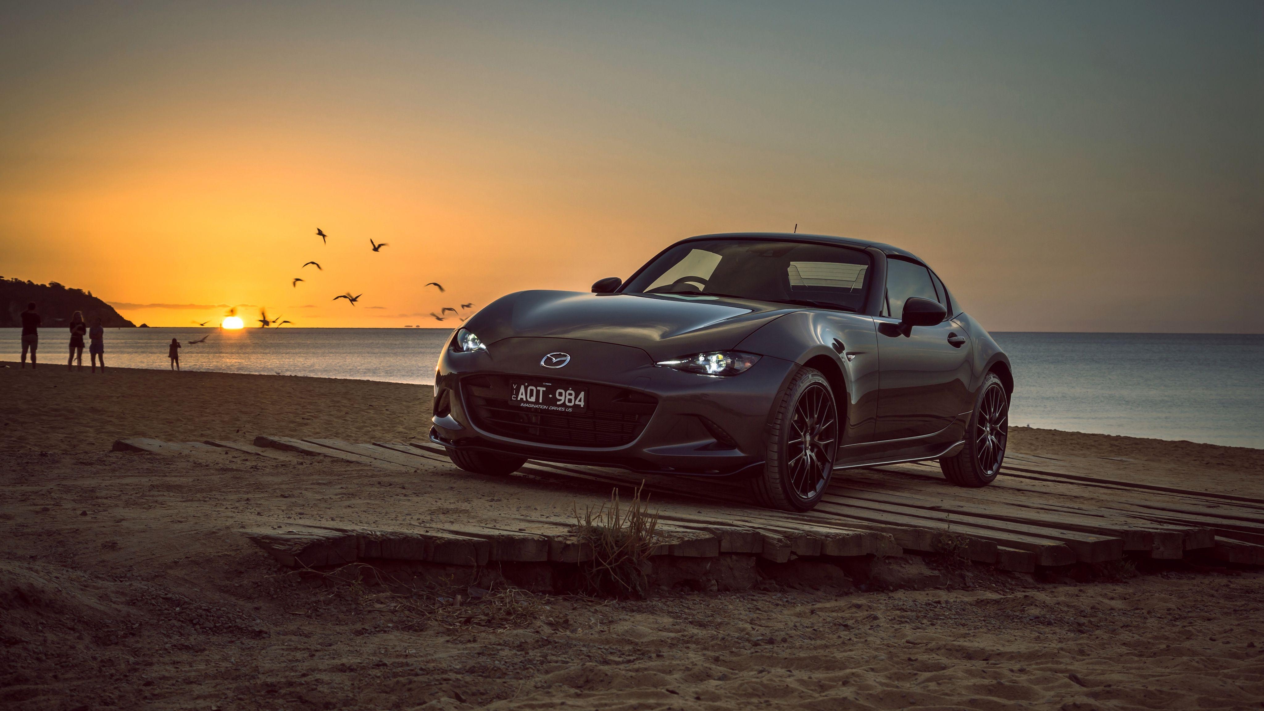 Mazda Miata, MX-5 RF, Limited Edition, 4K, Auto, 4100x2310 4K Desktop