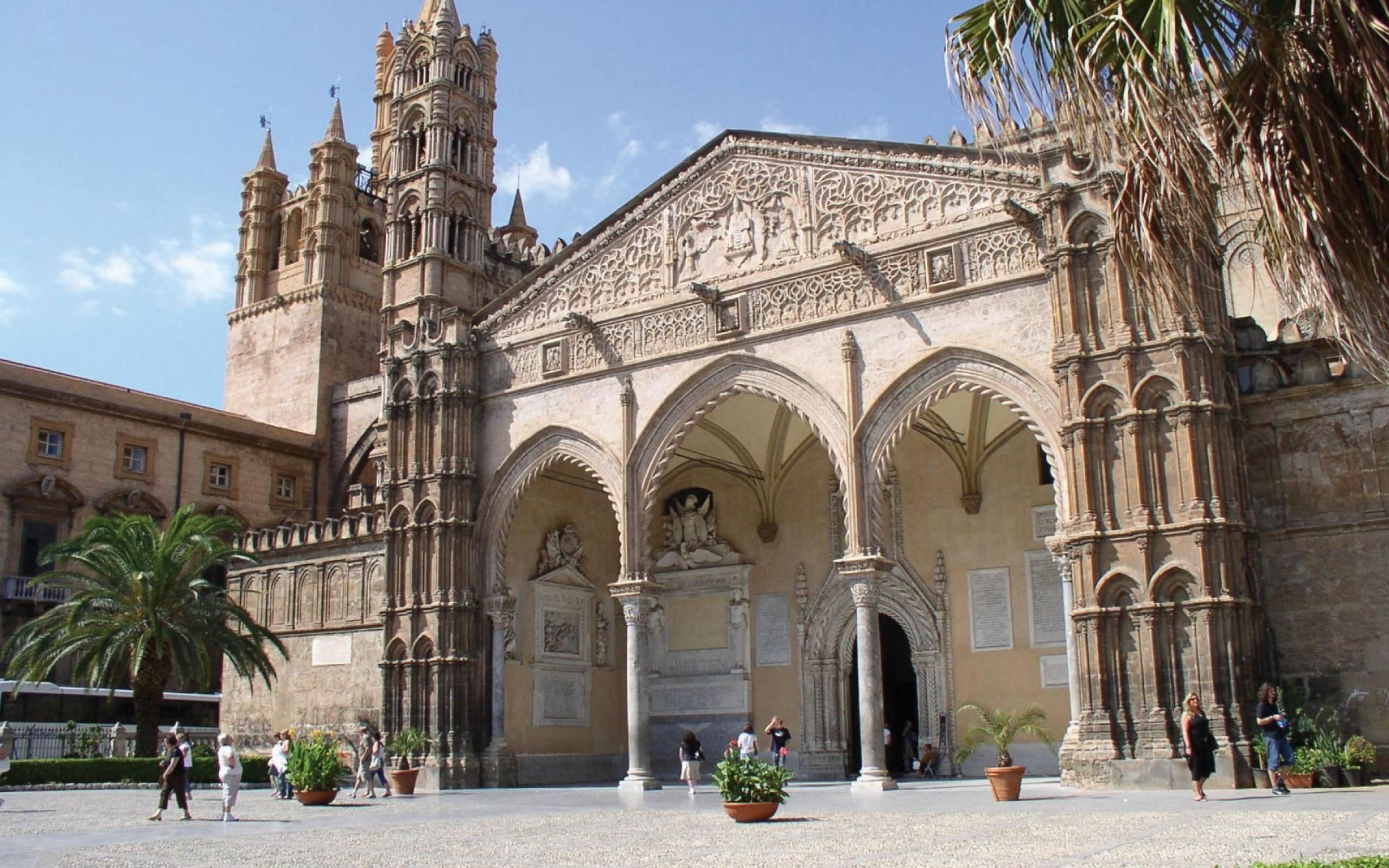 Italien Architektur, Kathedrale, Palermo, Sizilien, HD, 2560x1600 HD Desktop