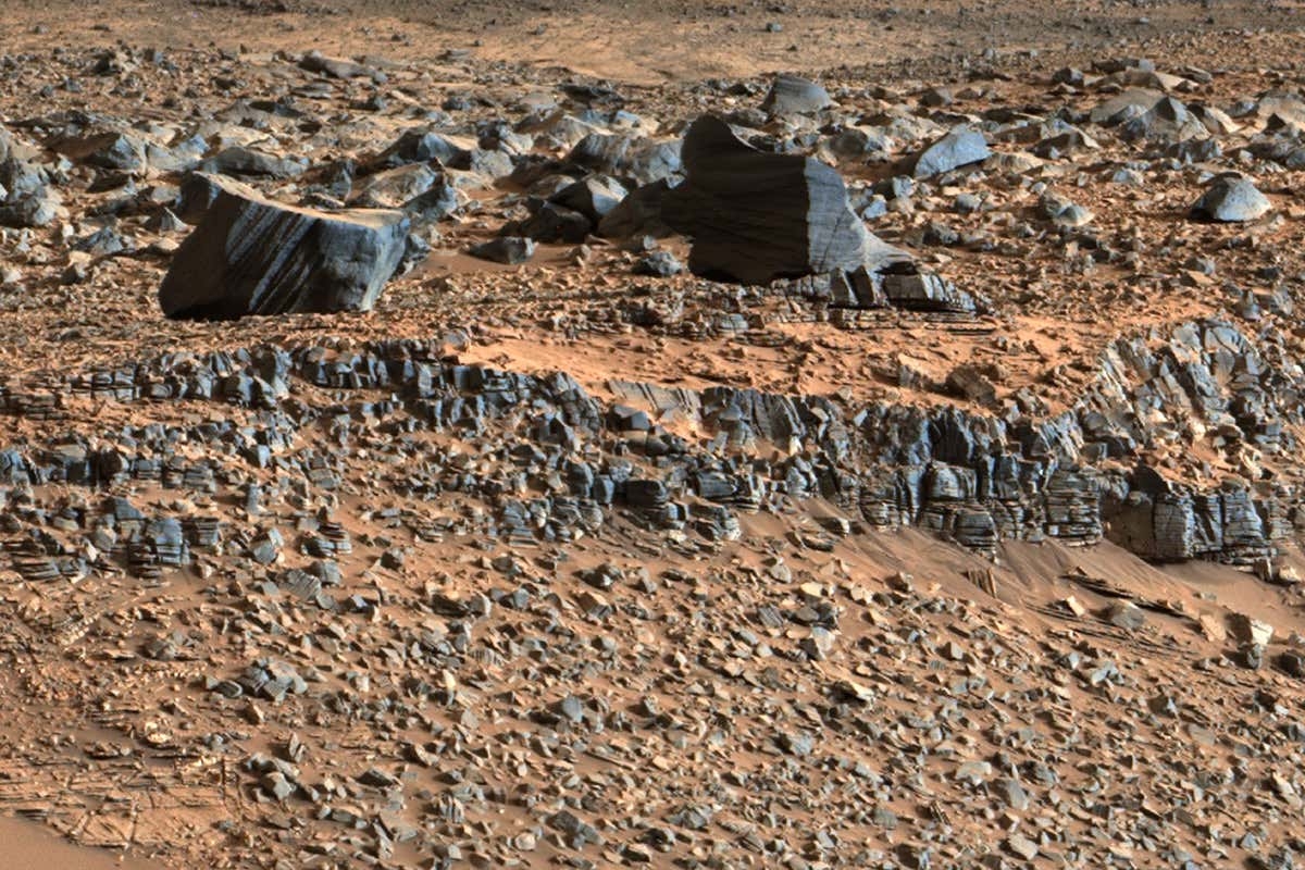 Mars, Rover, Mikroben, Antiker See, Zeichen, 1200x800 HD Desktop