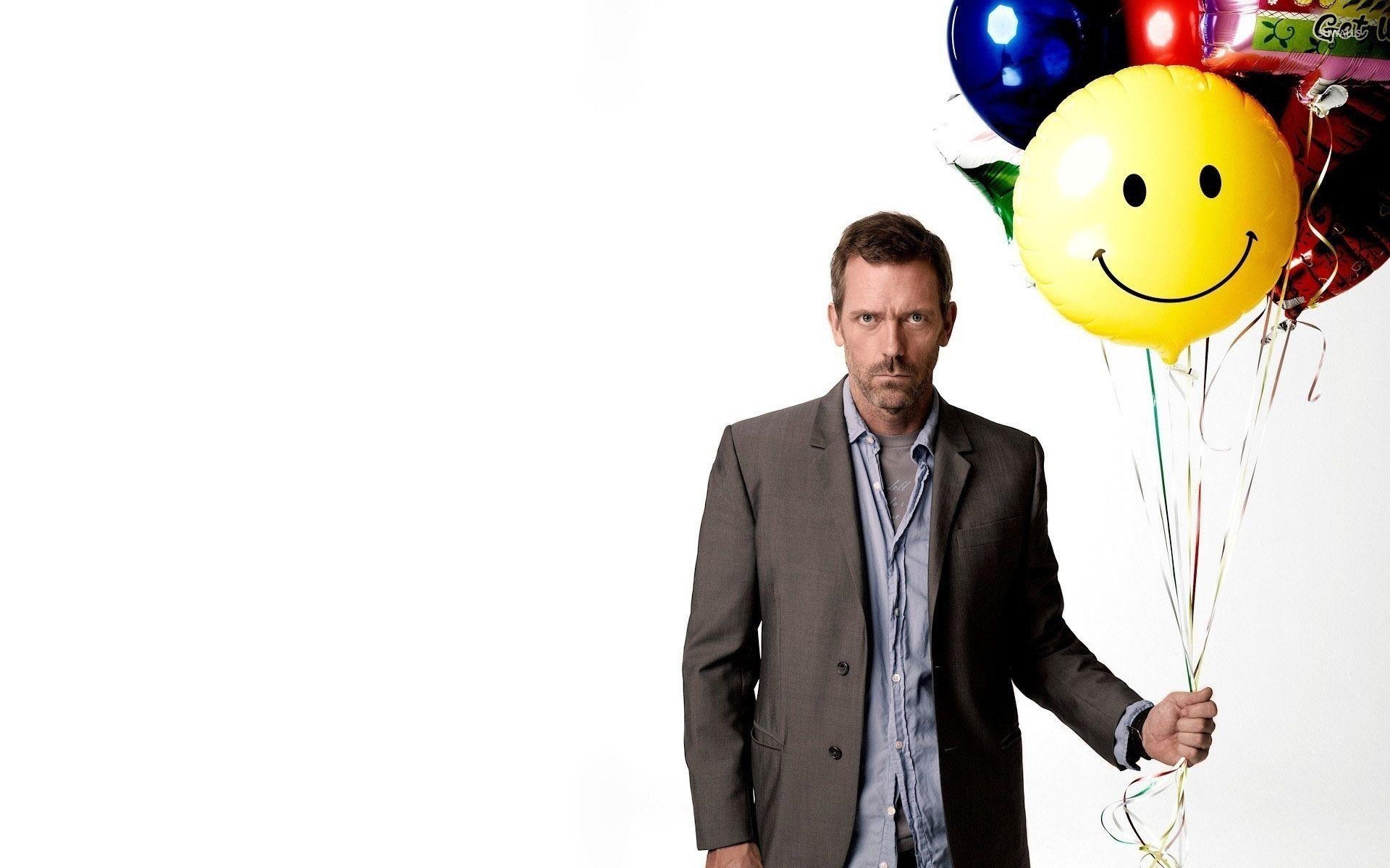 Dr Gregory House, Bunte Ballons, TV-Serie, Humor, MD, 1920x1200 HD Desktop