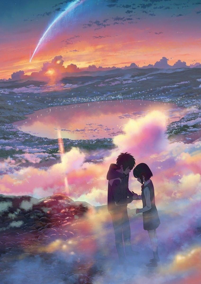 Your Name, Anime, Hintergrund, Sammlung, Wandbild, 850x1200 HD Handy