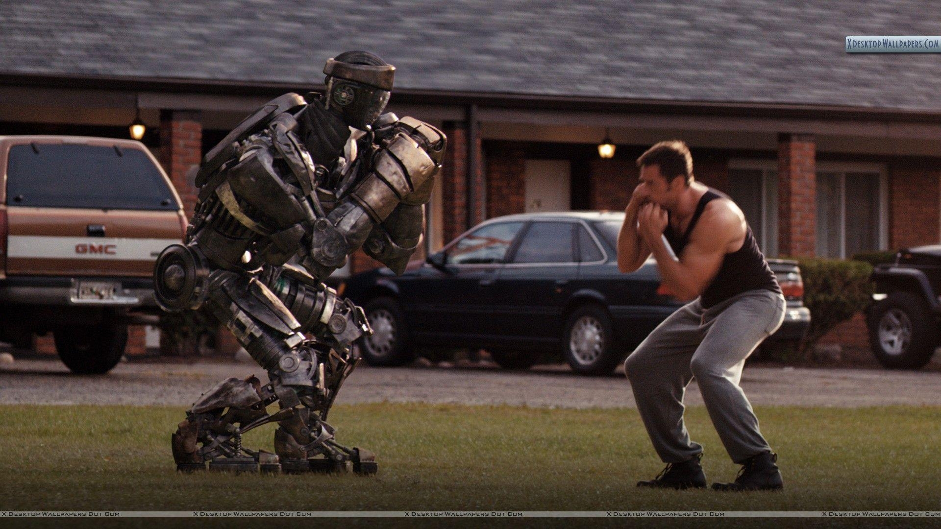 Hugh Jackman, Boxen, Real Steel, Filmstar, Kampfkunst, 1920x1080 Full HD Desktop