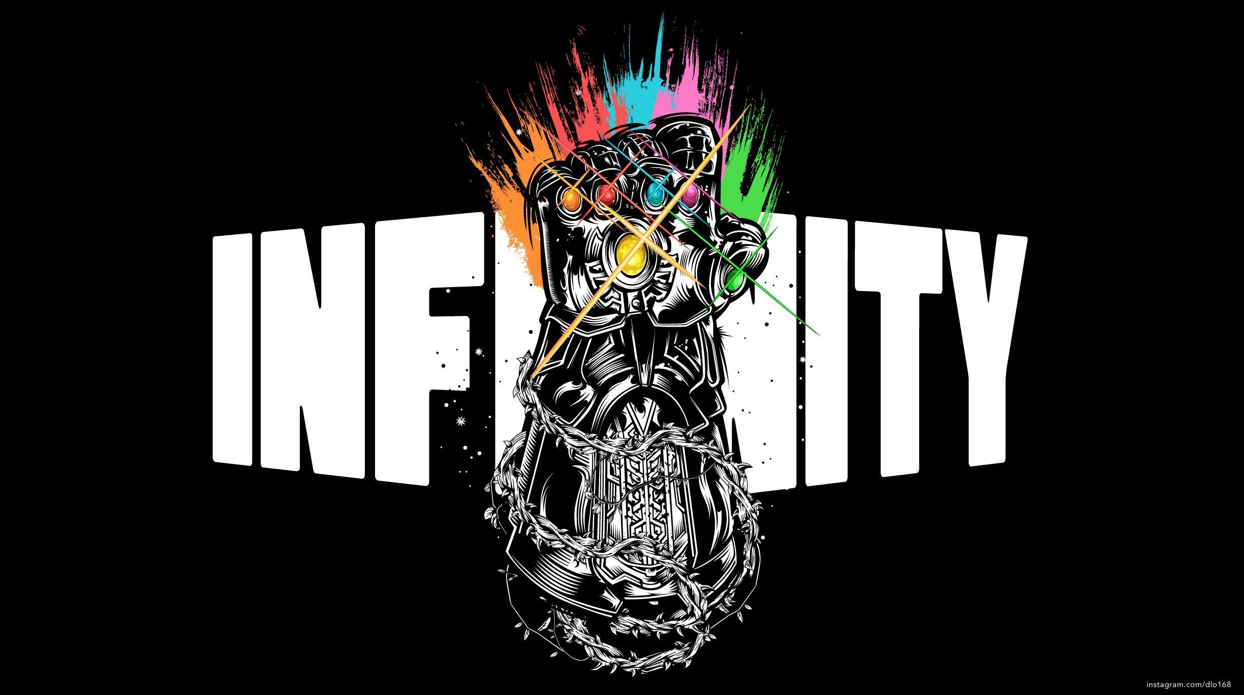 Infinity Gauntlet, Thanos, Marvel, Wallpaper, Hoffnung, 2450x1370 HD Desktop