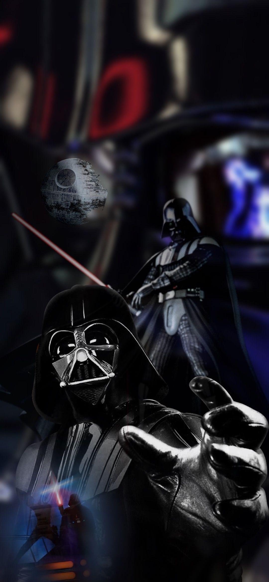 Darth Vader, Star Wars, Fan-Kreationen, Sith, Weltraum, 1080x2340 HD Handy