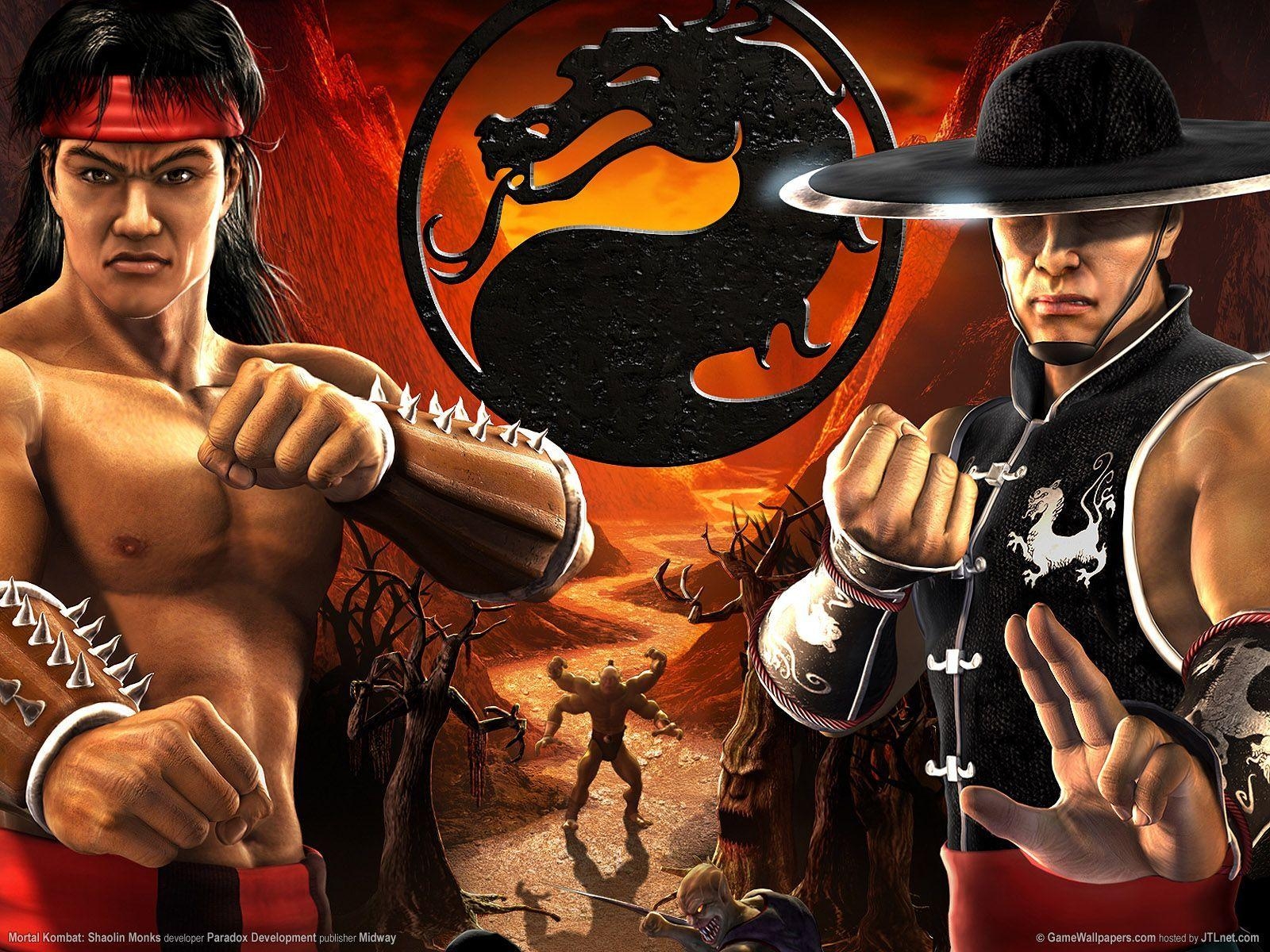 Liu Kang, Kung Lao, Mortal Kombat, Kämpfer, Spiel, 1600x1200 HD Desktop