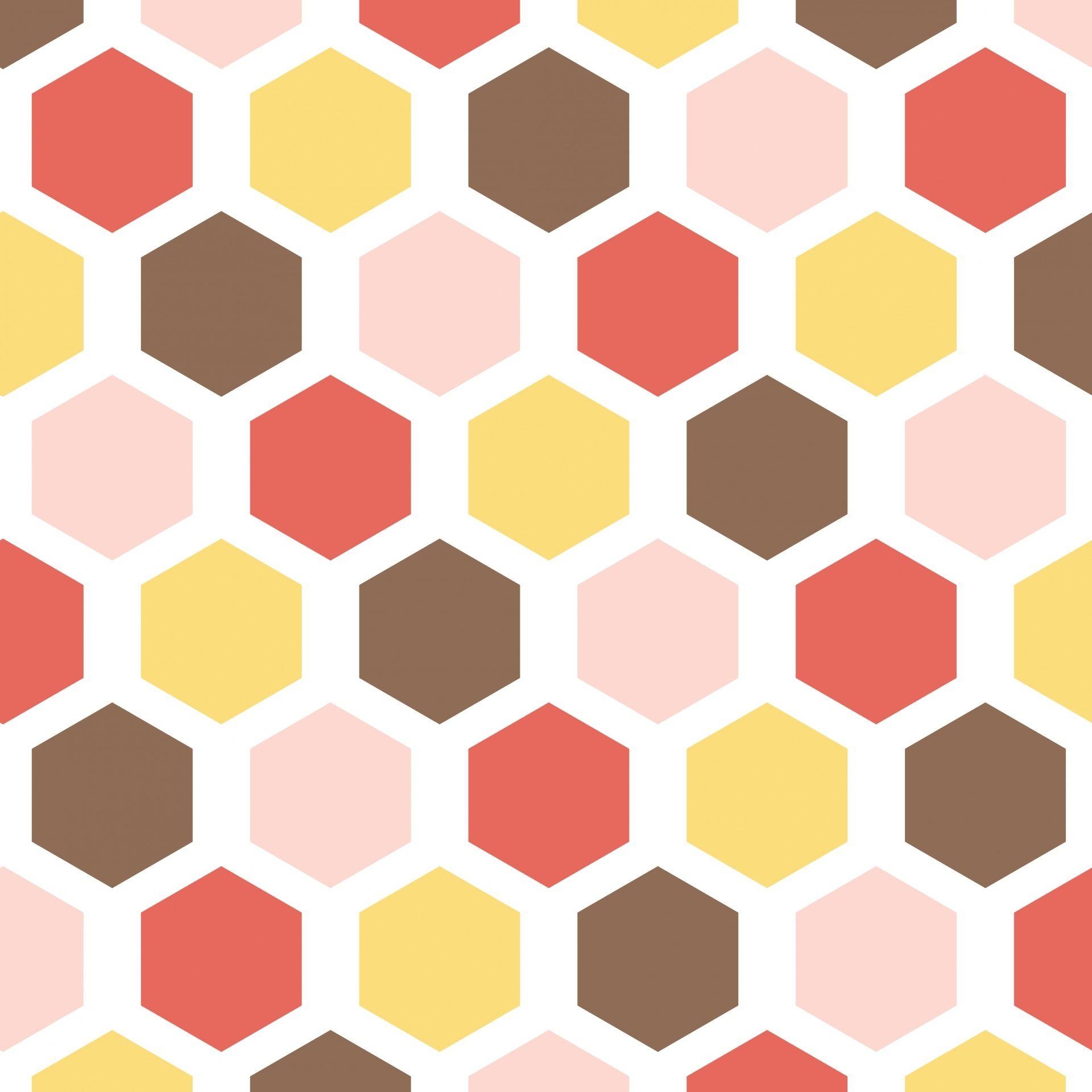 Hexagon, Muster, Kostenlos, Hintergrundbild, Geometrie, 1920x1920 HD Handy