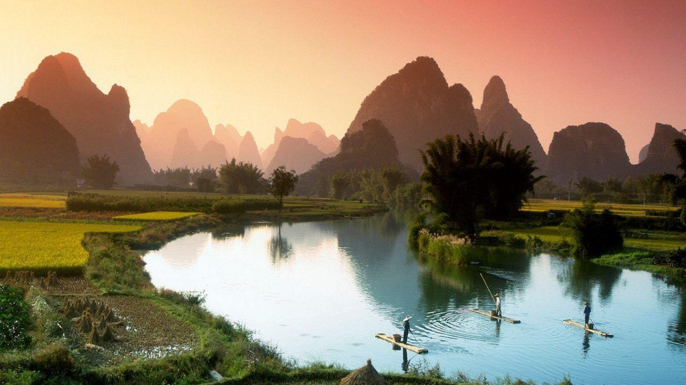 China Reisen, Kultur, Sehenswürdigkeiten, Stadtbild, Asien, 1370x770 HD Desktop