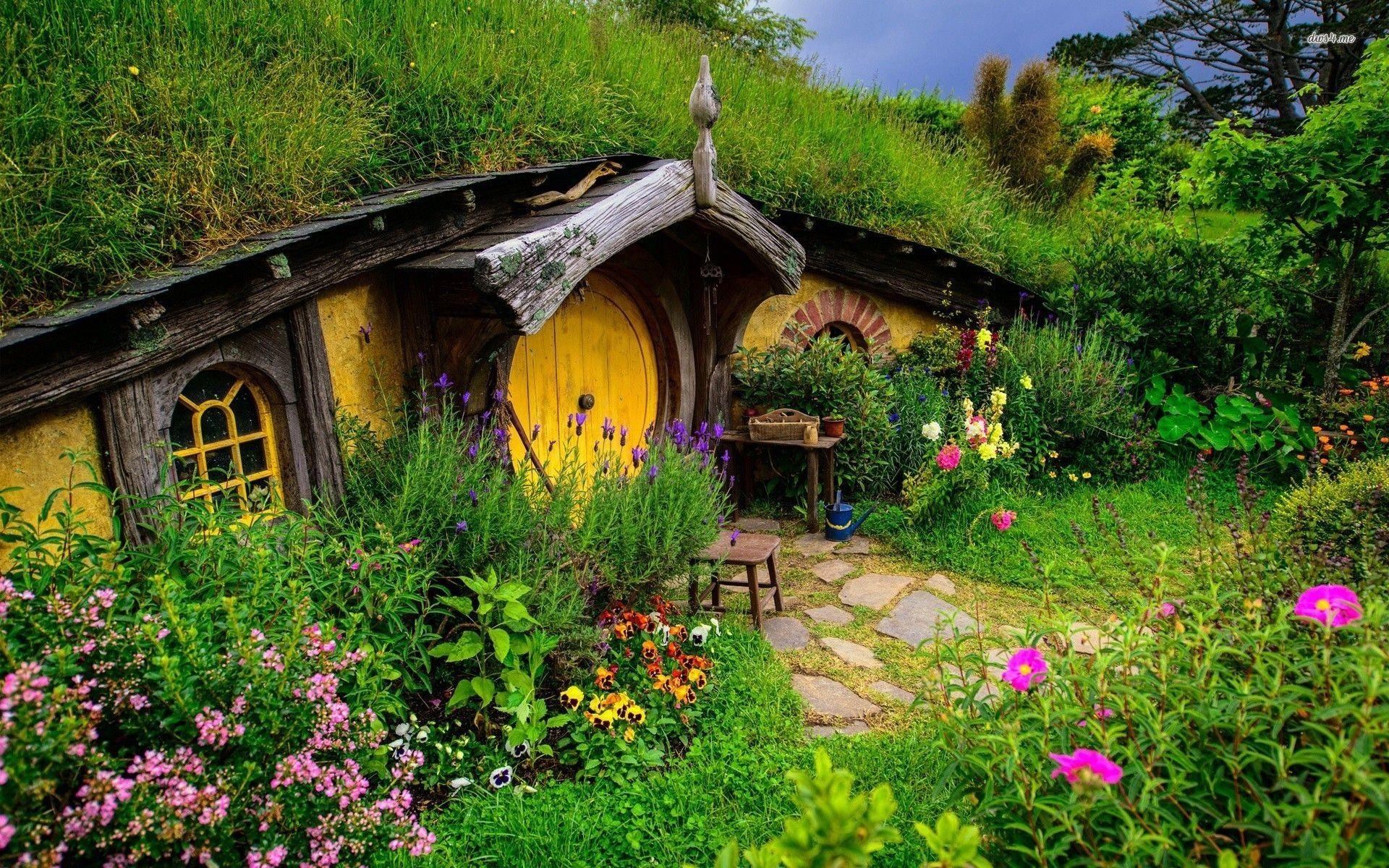 Hobbiton, Matamata, Neuseeländisch, Magie, Landschaft, 1920x1200 HD Desktop