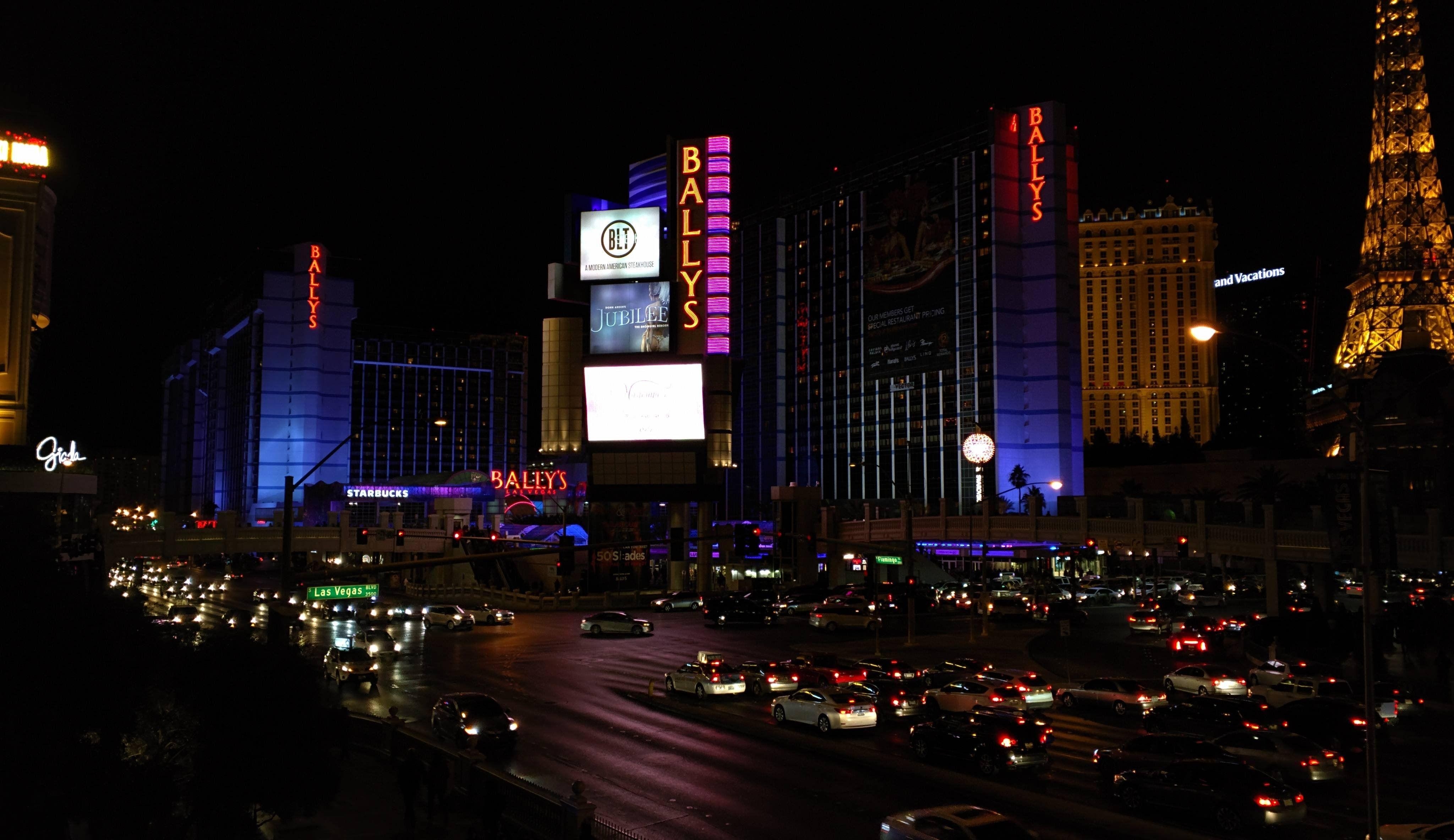 Vegas 4K, Reisen, Nacht, Bildschirm, Nevada, 4100x2370 4K Desktop