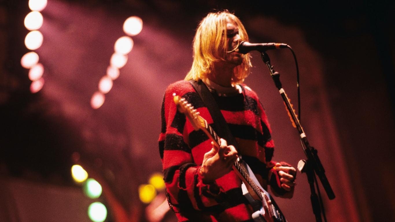 Kurt Cobain, Grunge, Musik, Legende, 90er Jahre, 1370x770 HD Desktop