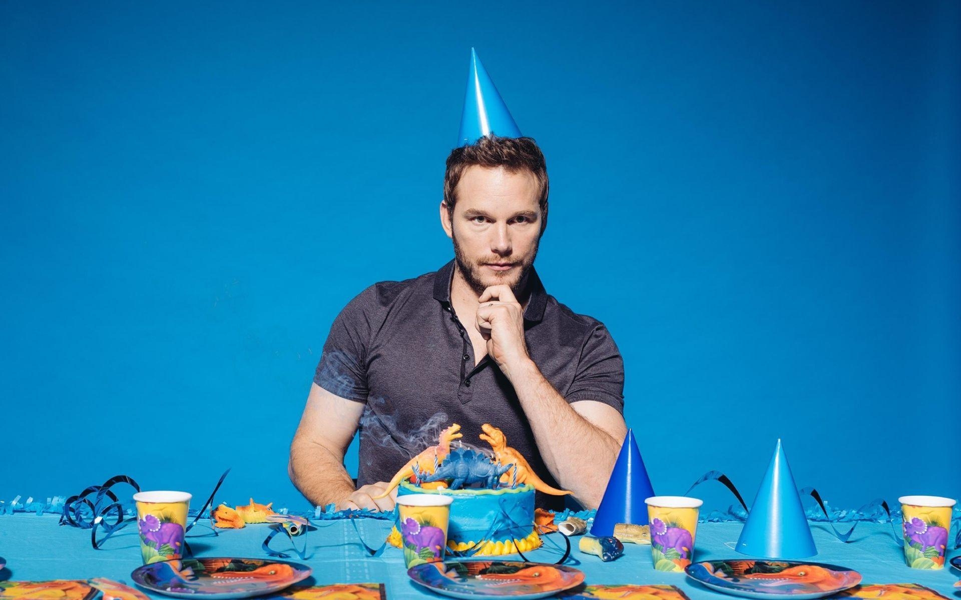 Chris Pratt, Schauspieler, Kuchen, Hintergrund, Hollywood, 1920x1200 HD Desktop