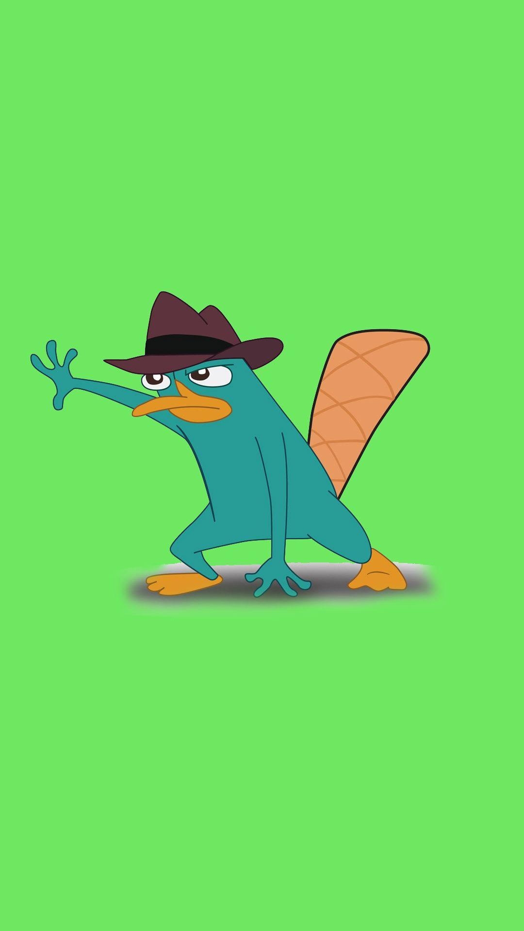 Perry das Schnabeltier, Desktop, Hintergrund, HD, Zeichentrick, 1080x1920 Full HD Handy