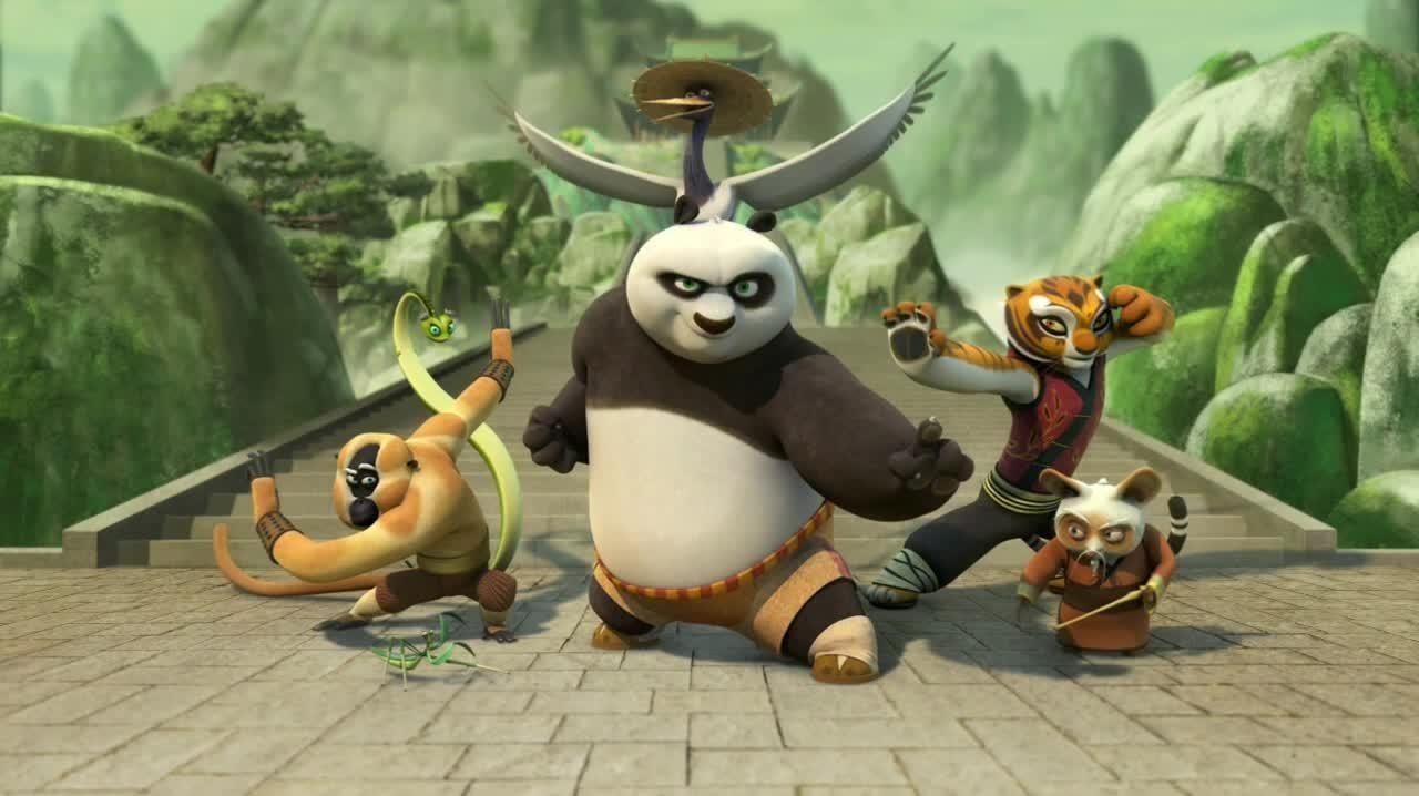 Kung Fu Panda, Ultra HD, Cartoon, Abenteuer, Animation, 1280x720 HD Desktop