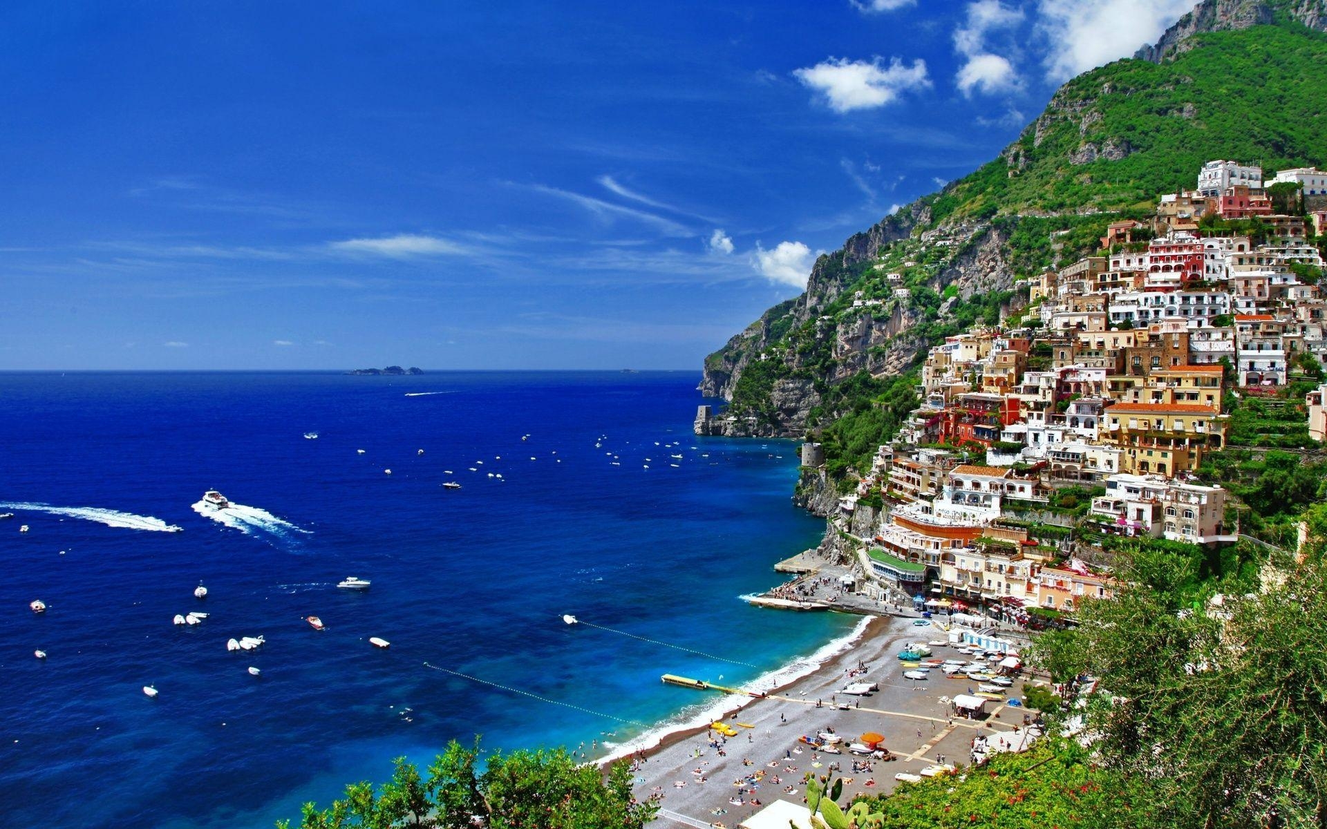 Capri, Insel, Hintergrund, Italien, Landschaft, 1920x1200 HD Desktop