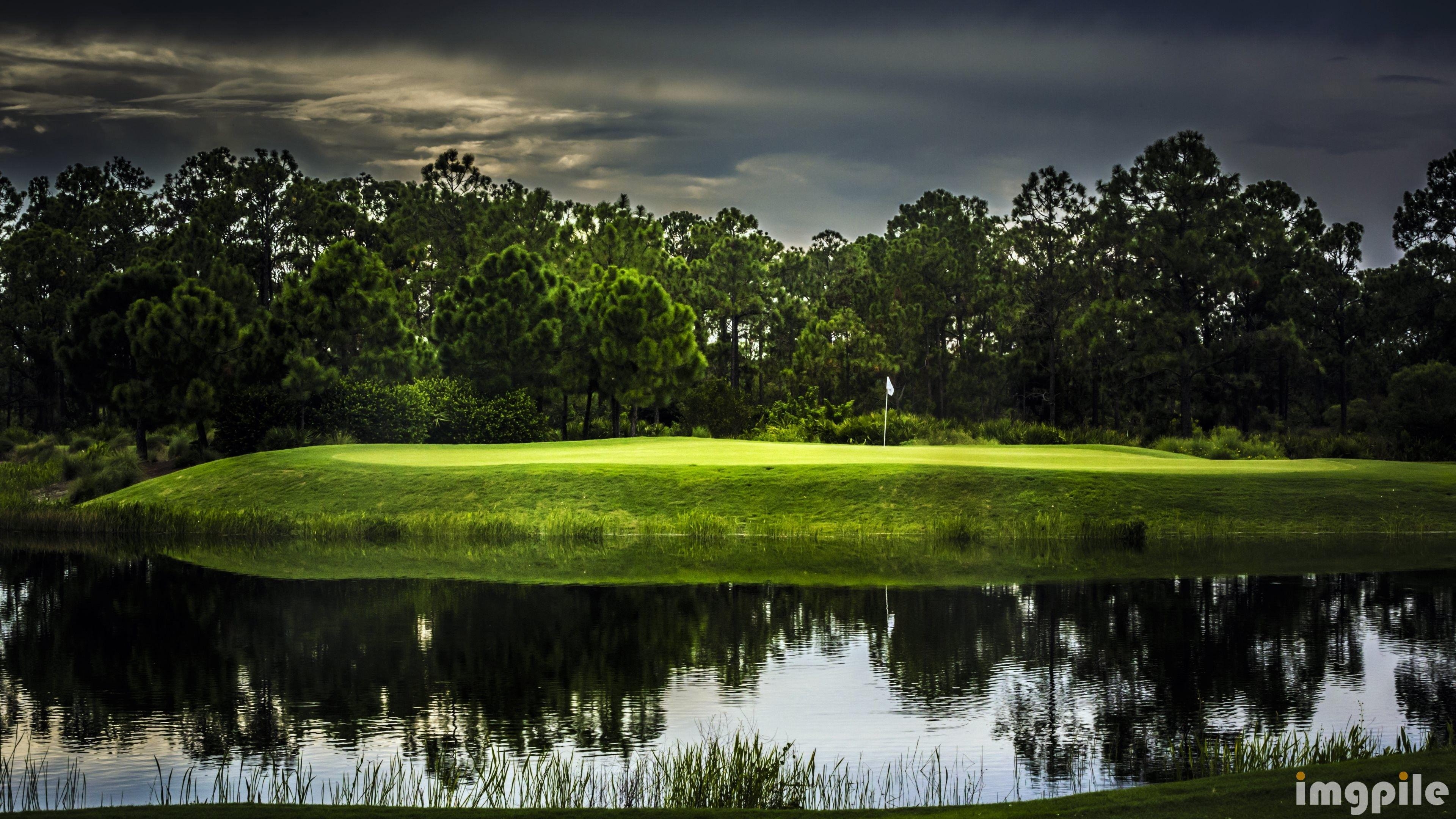 Golfplatz, Neapel, Ultra HD, Landschaft, Sport, 3840x2160 4K Desktop