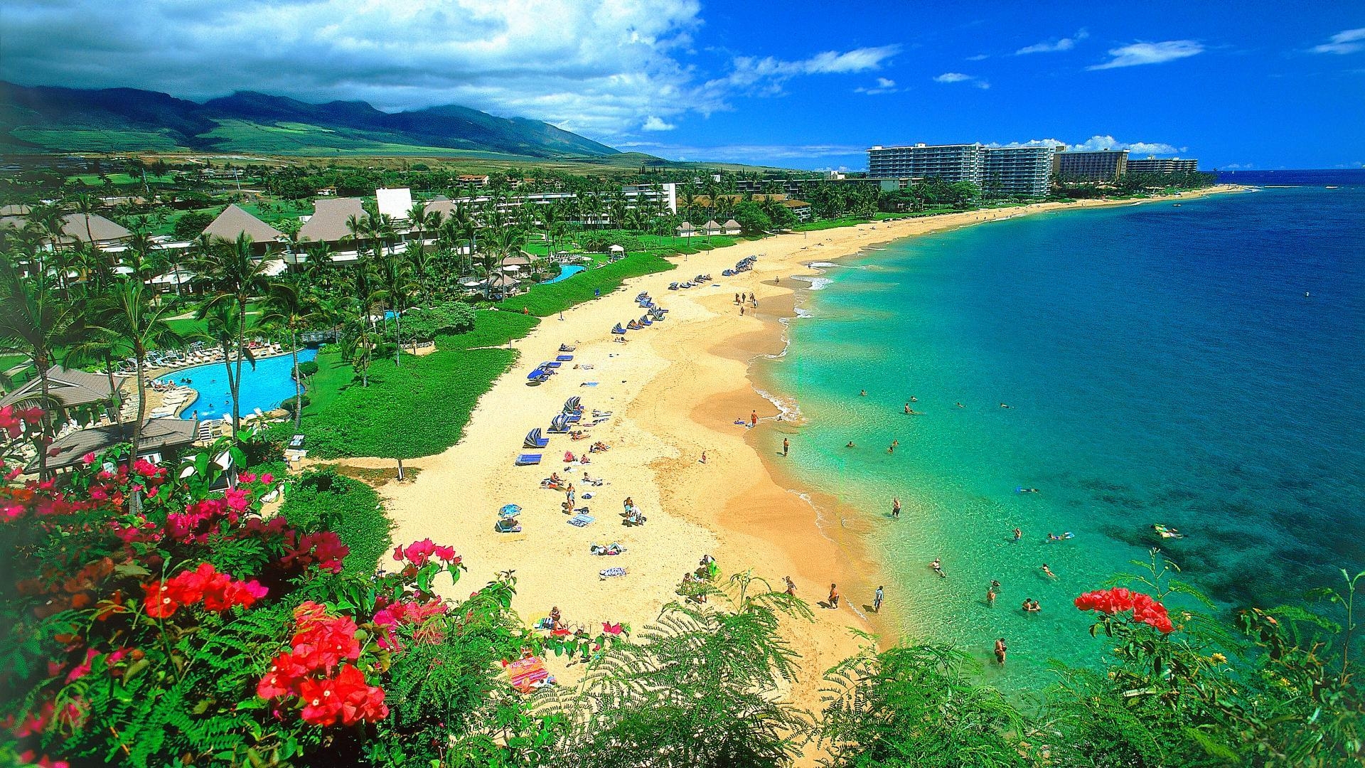 Maui Hawaii, kostenlos, Strand, Desktop, Hintergrund, 1920x1080 Full HD Desktop