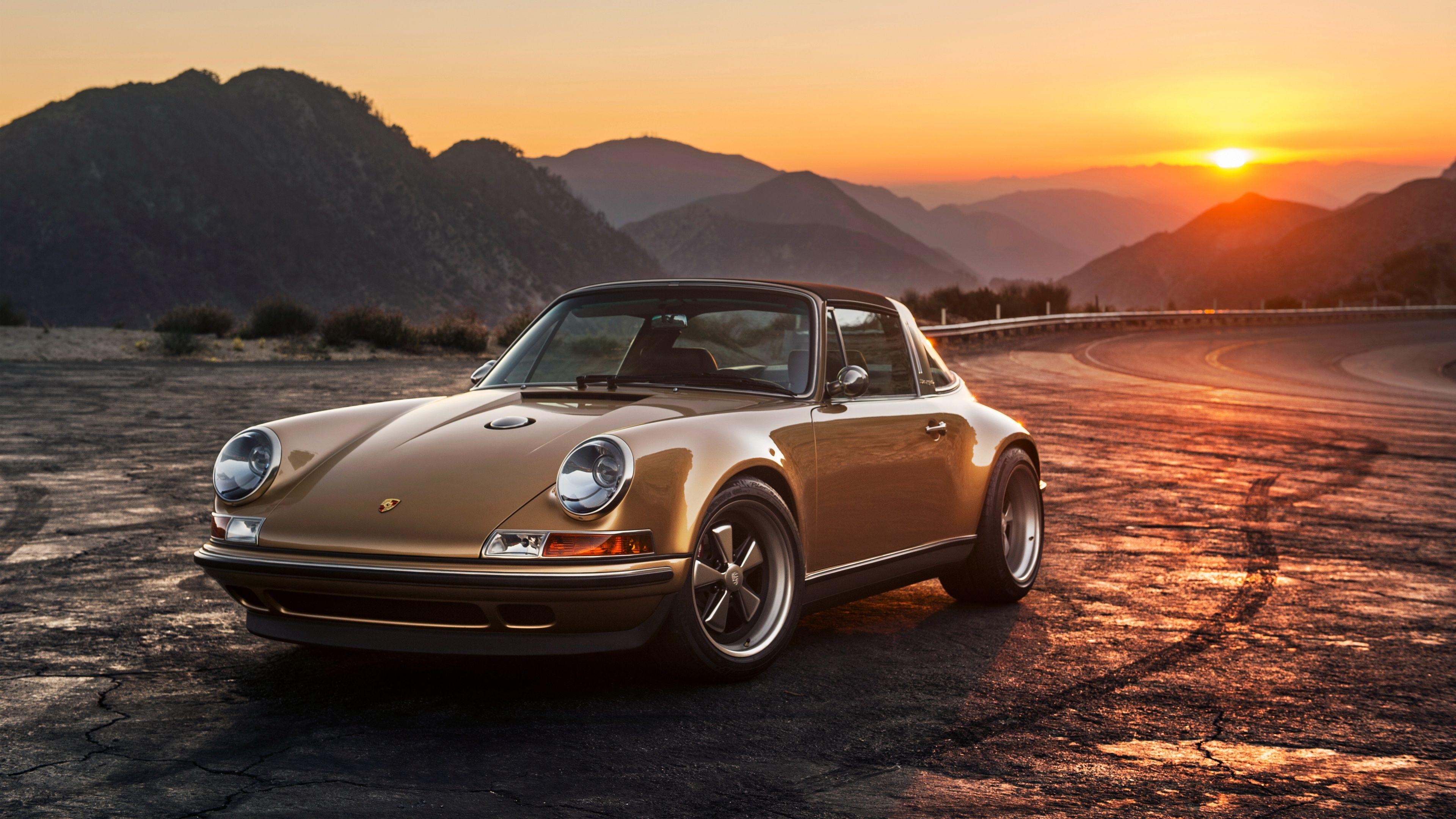 Singer Porsche, 911 Targa, Auto, HD, Bild, 3840x2160 4K Desktop