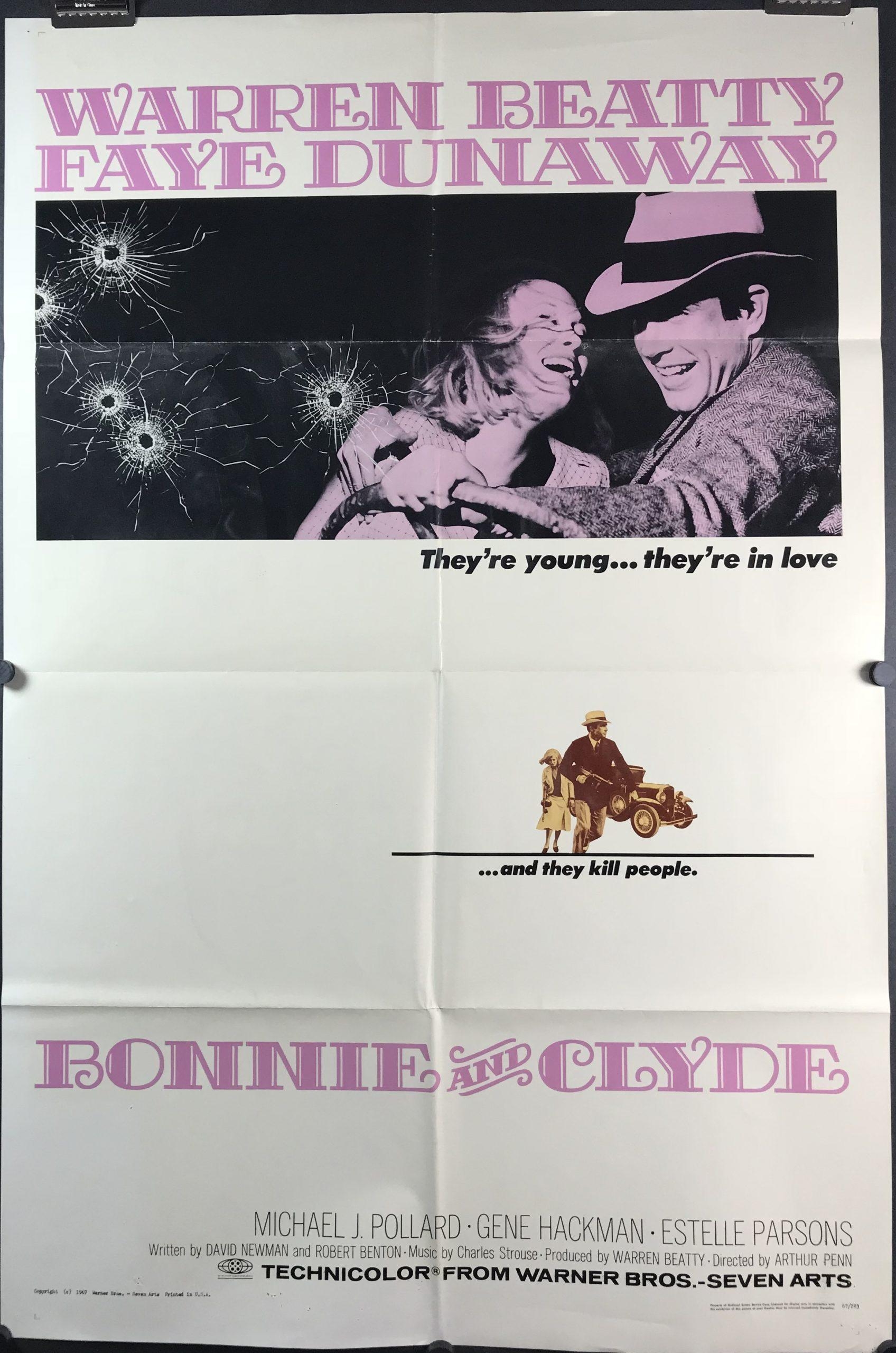 Bonnie und Clyde, Poster, Warren Beatty, Faye Dunaway, Film, 1700x2560 HD Handy