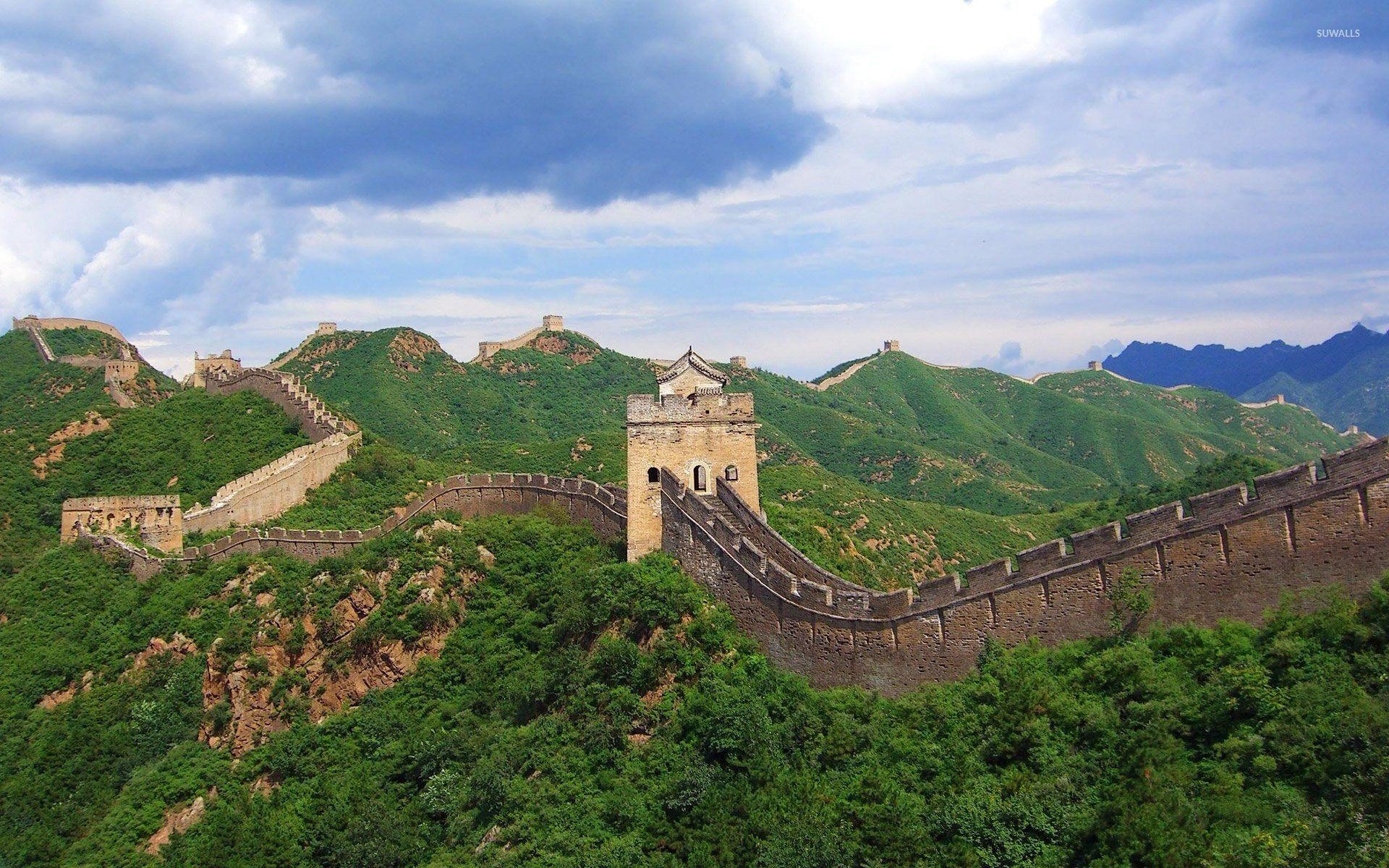 Chinesische Mauer, Architektur, Reisen, Foto, Mauer, 1920x1200 HD Desktop