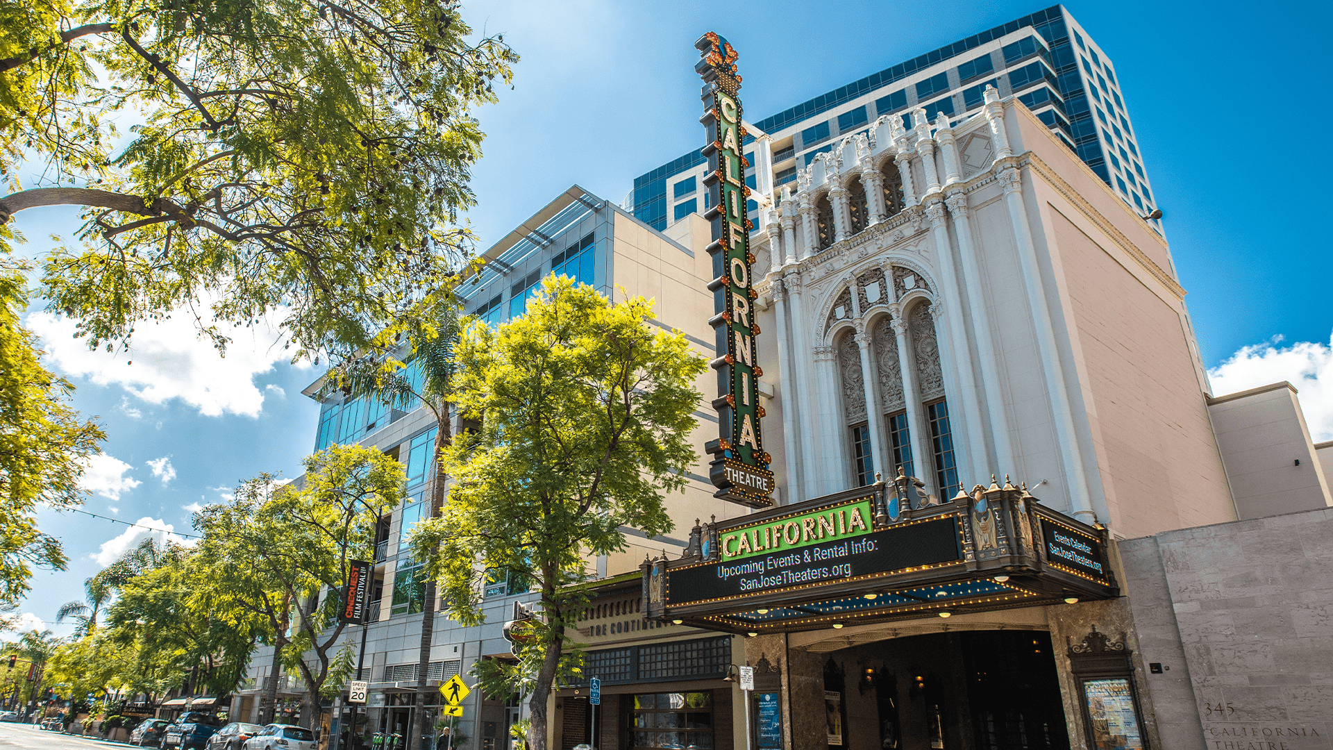 San José, Kalifornien, Reisen, California Theatre, 1920x1080 Full HD Desktop