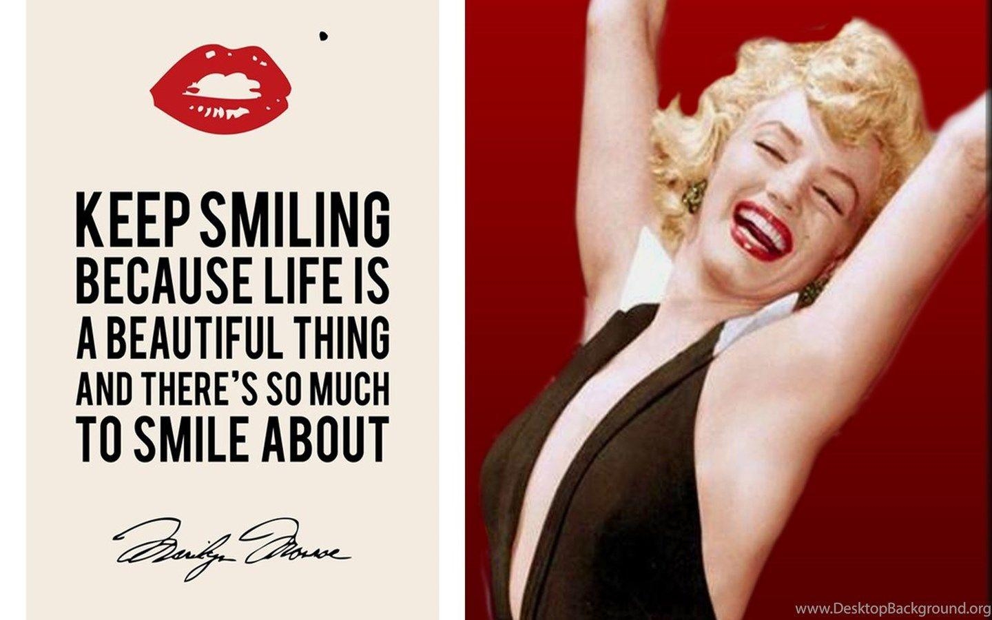 Marilyn Monroe, Zitate, Hintergrund, Ikone, Glamour, 1440x900 HD Desktop