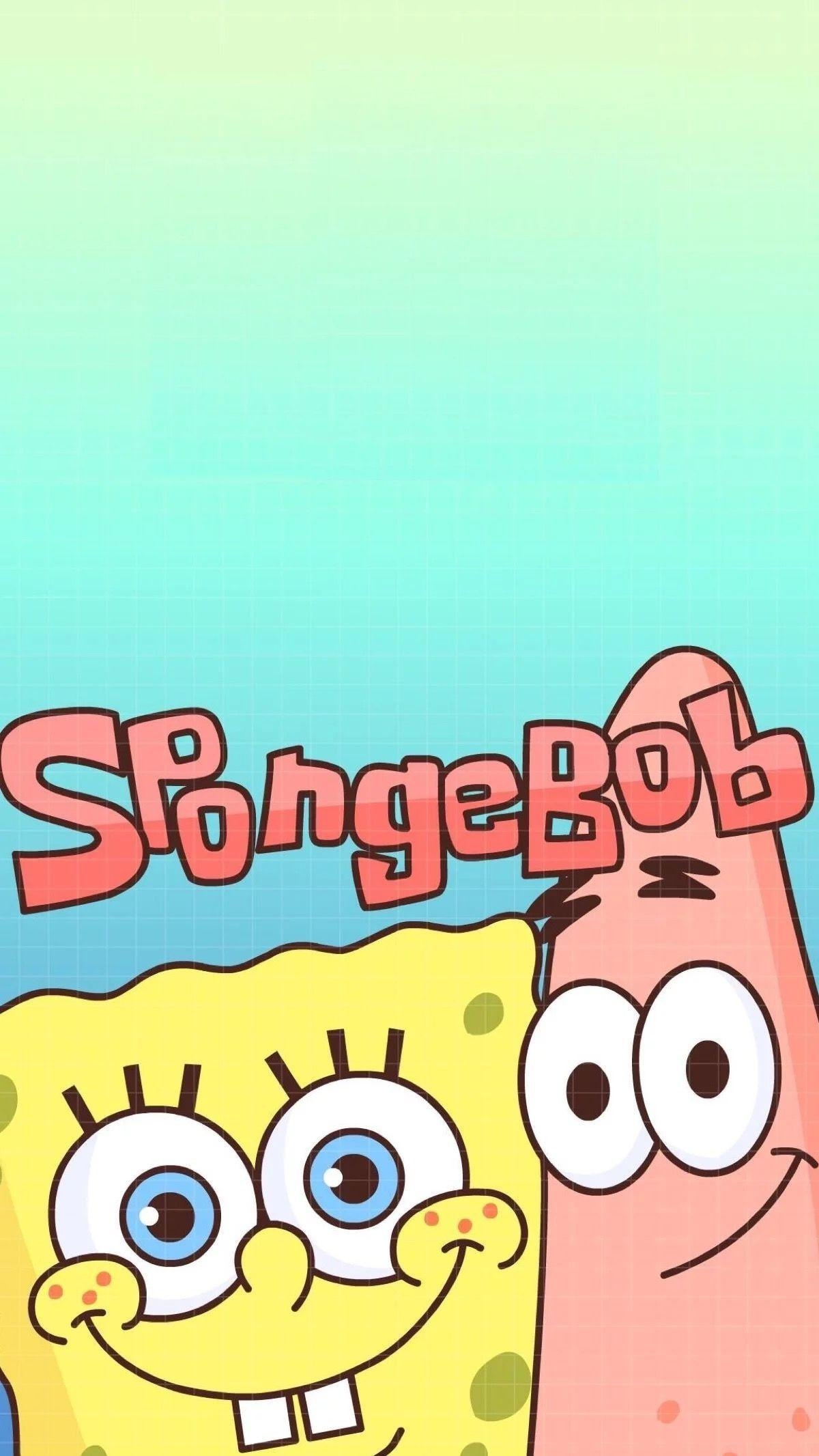 SpongeBob, Schwammkopf, Cartoon, lustig, Kinder, 1200x2140 HD Handy