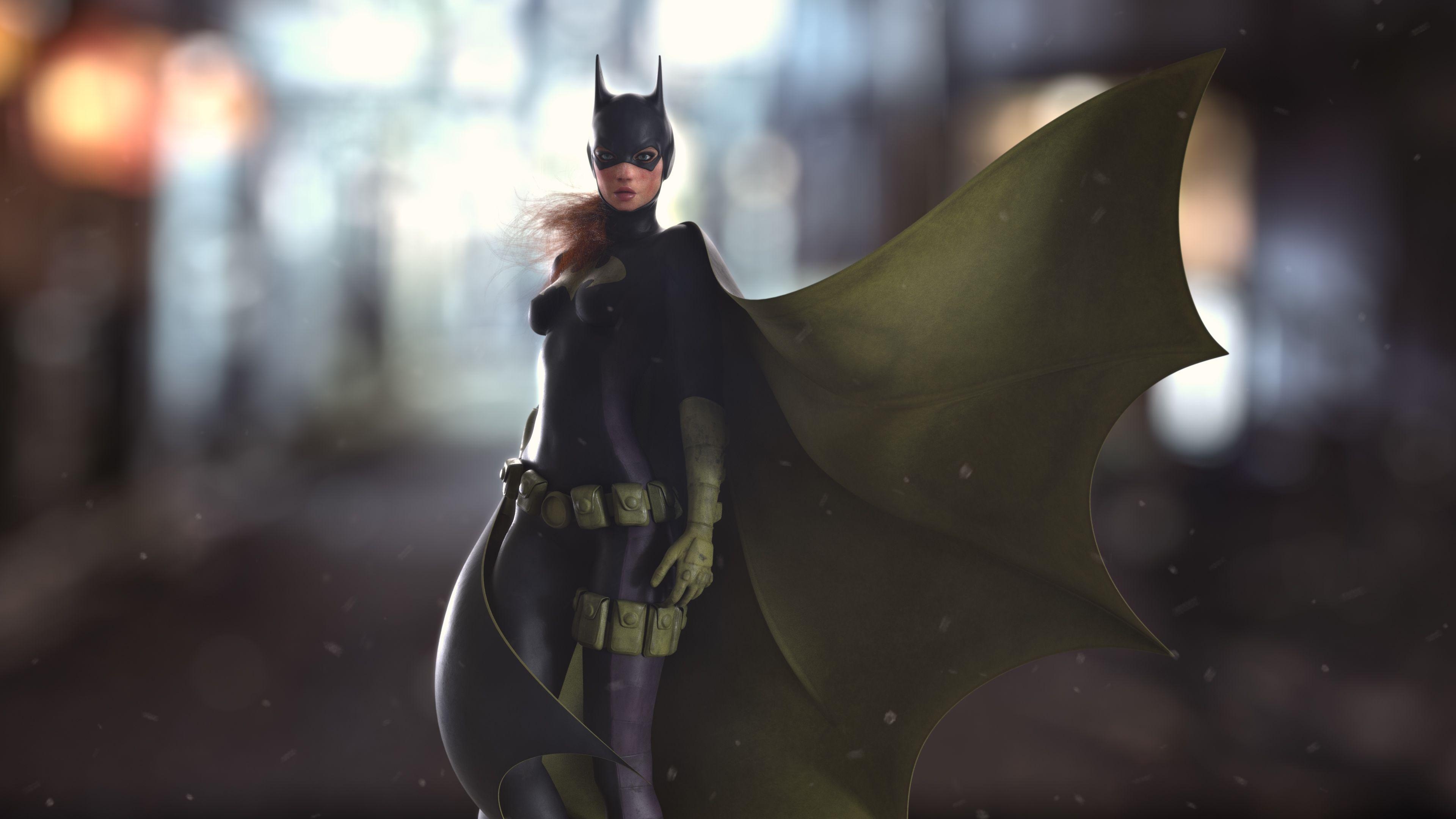 Superhelden, 4K, Hintergrund, Batgirl, Panosundaki, 3840x2160 4K Desktop