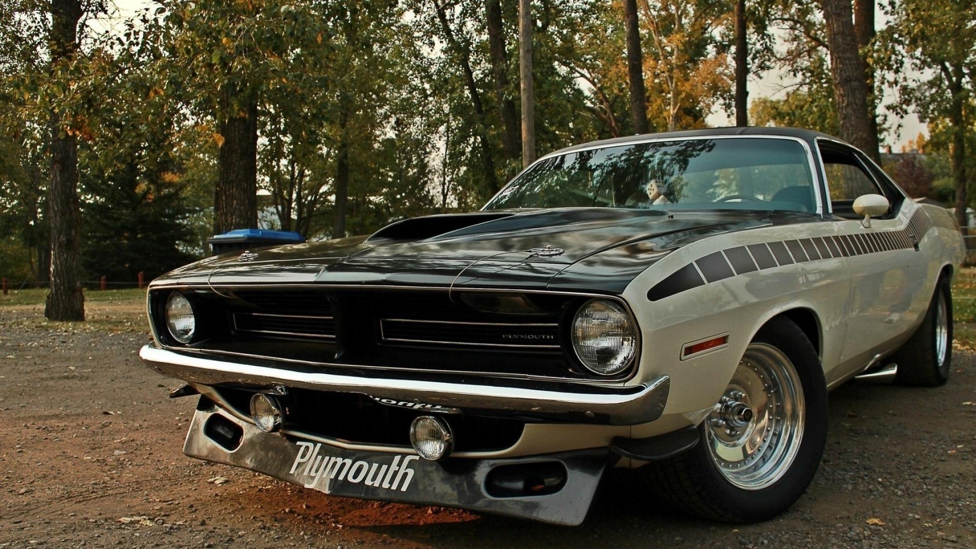 Plymouth Barracuda, Autos, Klassiker, Motor, Design, 1920x1080 Full HD Desktop