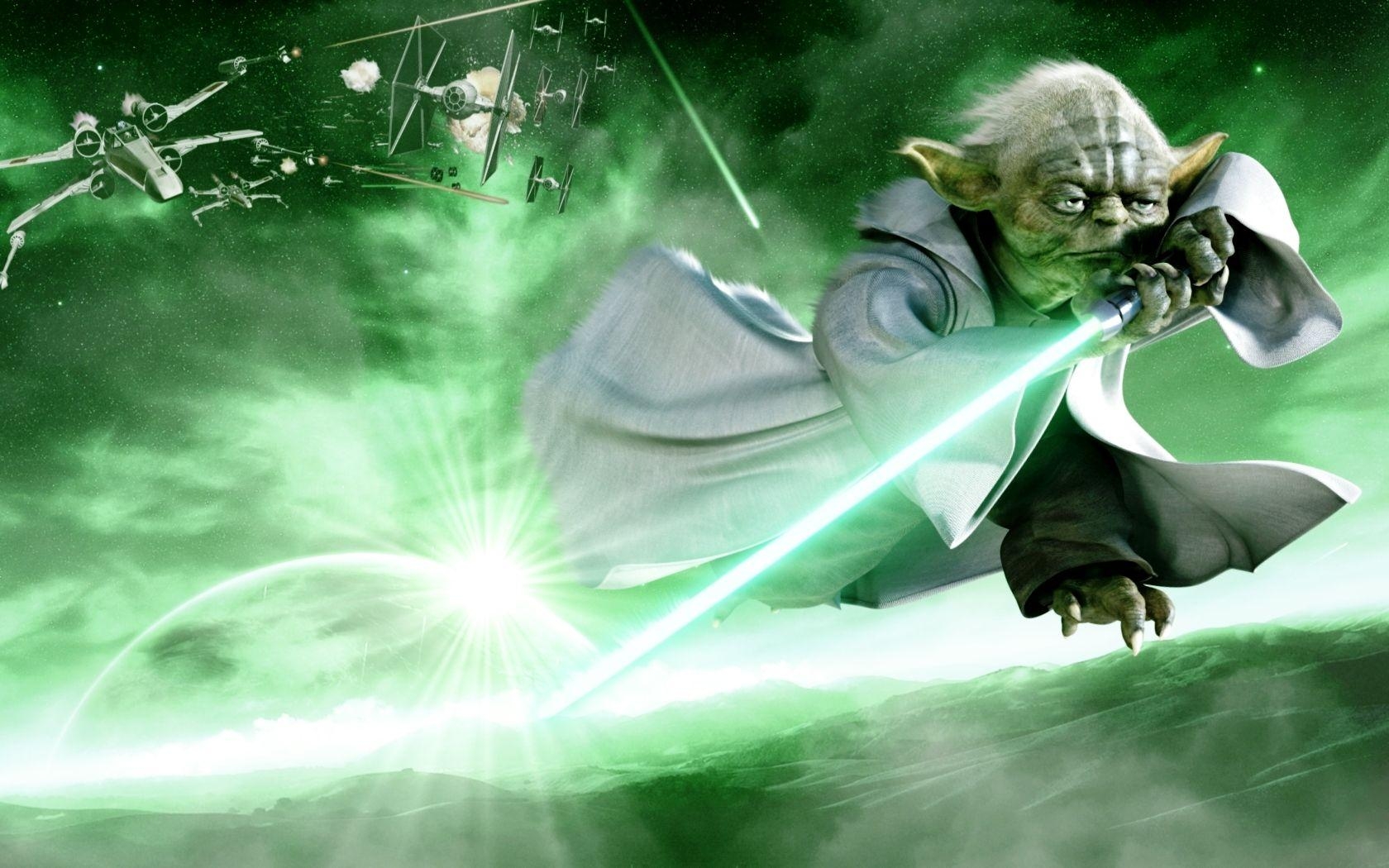 Meister Yoda, Star Wars, Hintergrundbild, Film, Jedi, 1680x1050 HD Desktop