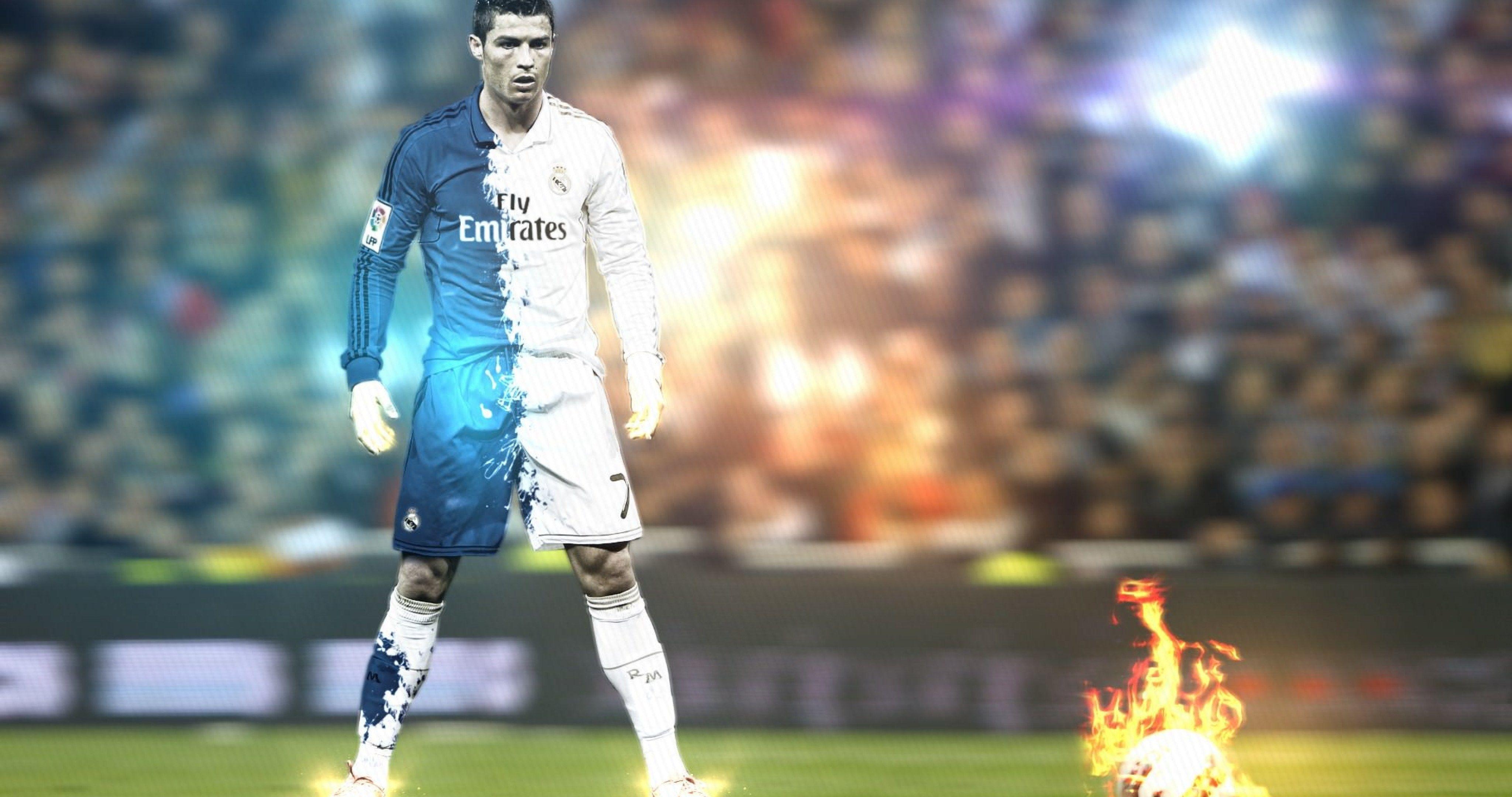 Cristiano Ronaldo, Fly Emirates, 4K, HD, Hintergrund, 4100x2160 4K Desktop