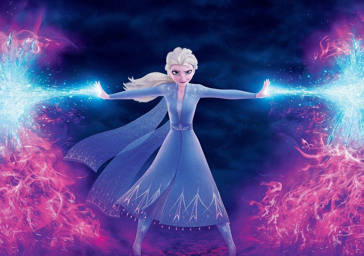 Elsa, Frozen, Schnee, Feuer, Teil Film, 1280x900 HD Desktop