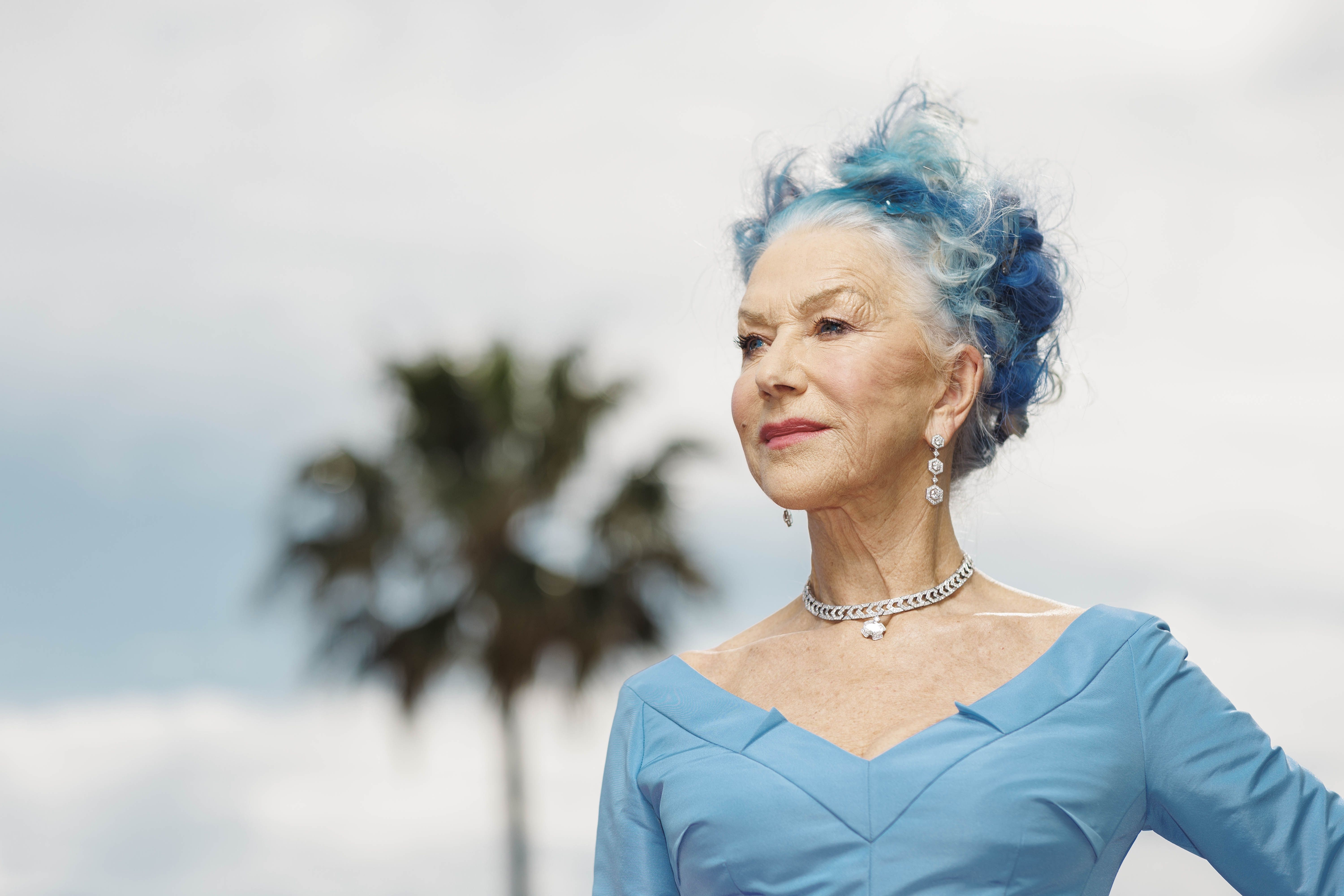 Helen Mirren, Cannes, blaues Haar, Filmfestival, Premiere, 6000x4000 4K Desktop