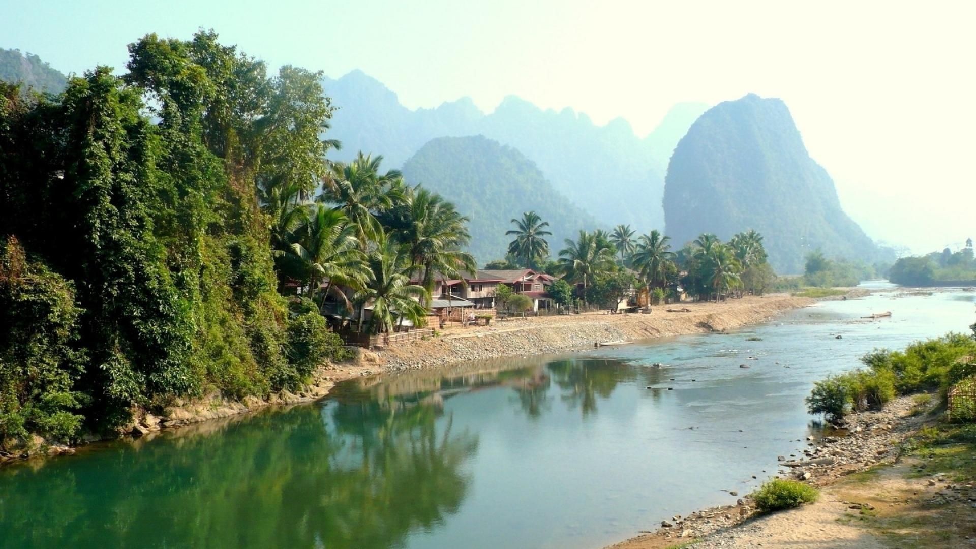 Laos, Reisen, Abenteuer, Schönheit, Landschaft, 1920x1080 Full HD Desktop