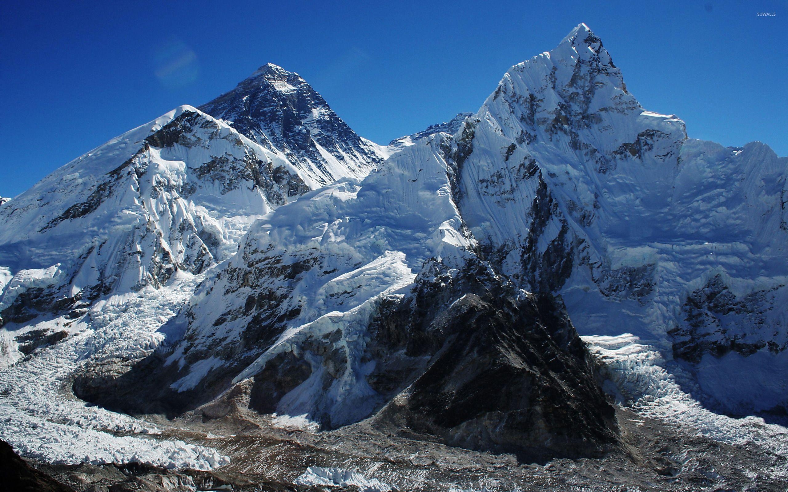 Mount Everest, Hochgebirge, Himalaya, Gipfelausblick, Schnee, 2560x1600 HD Desktop